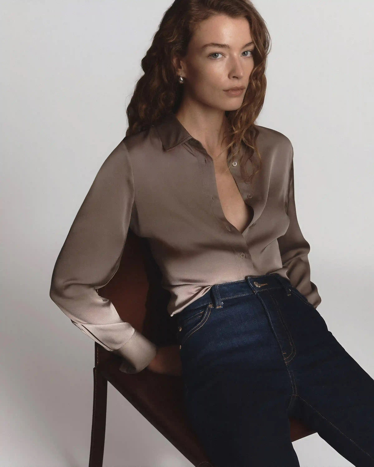Washable Stretch Silk Blouse