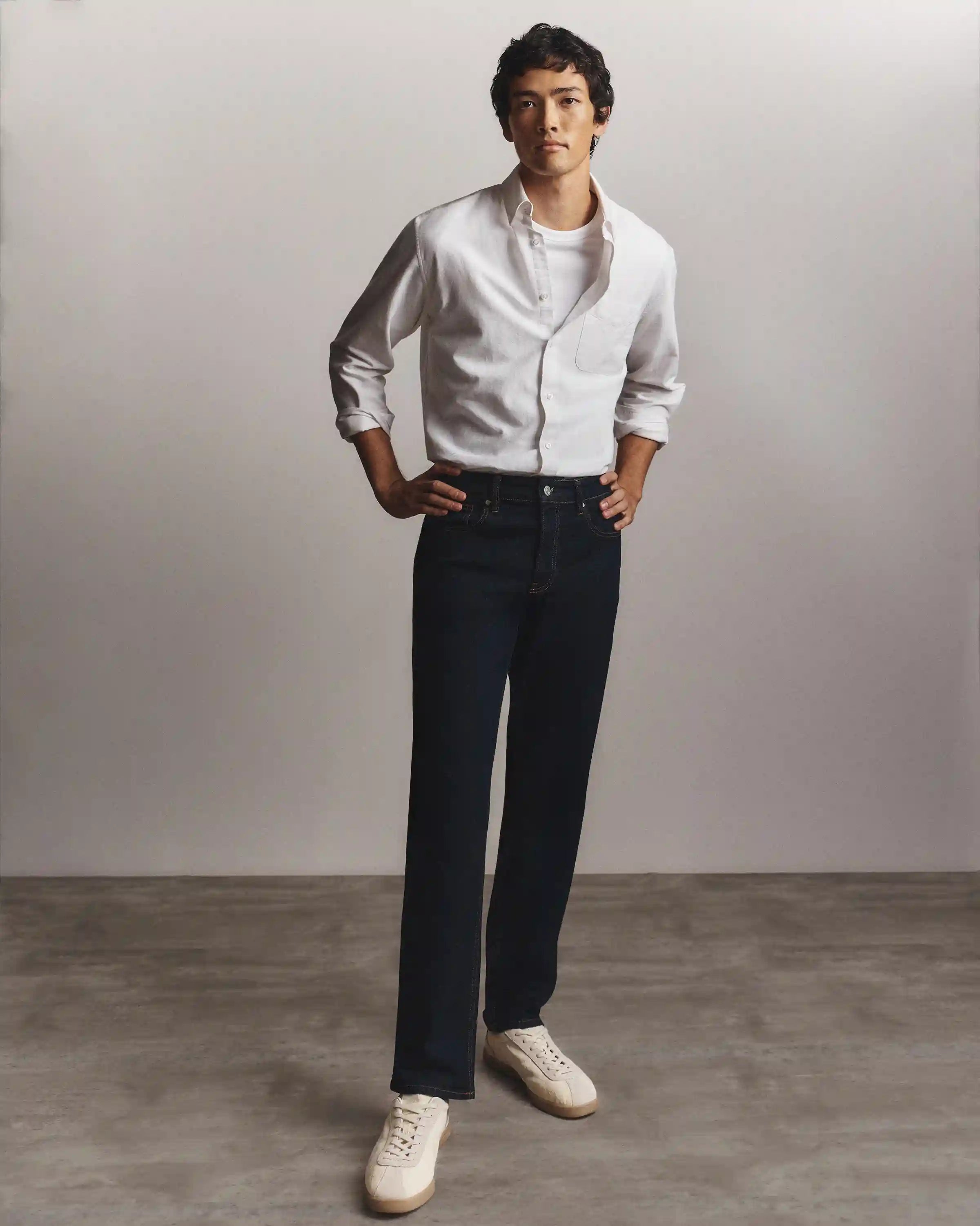 Warren Stretch Straight Jeans