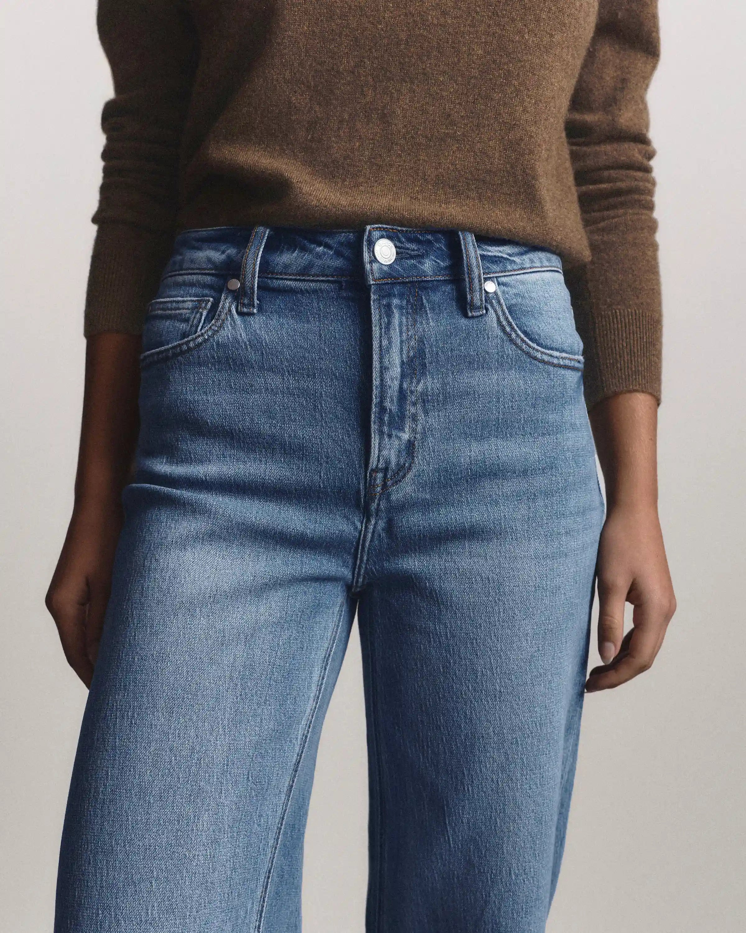 Bella Stretch Relaxed Straight Jeans