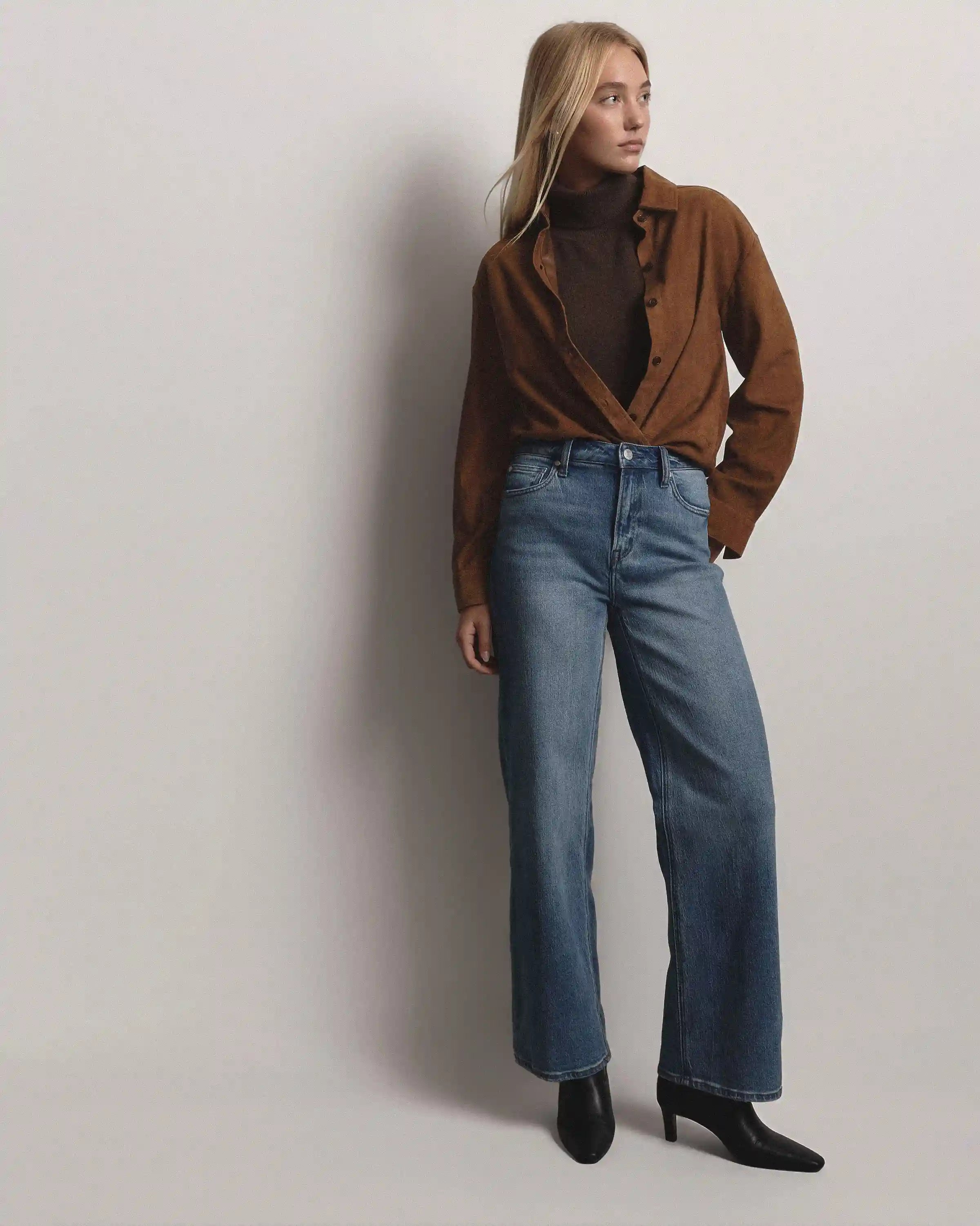 100% Suede Overshirt