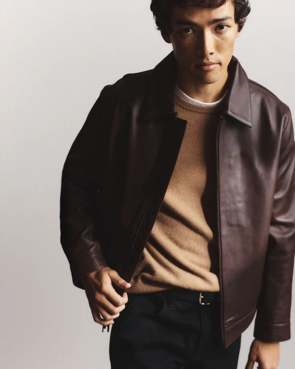 Mongolian Cashmere Crewneck Sweater