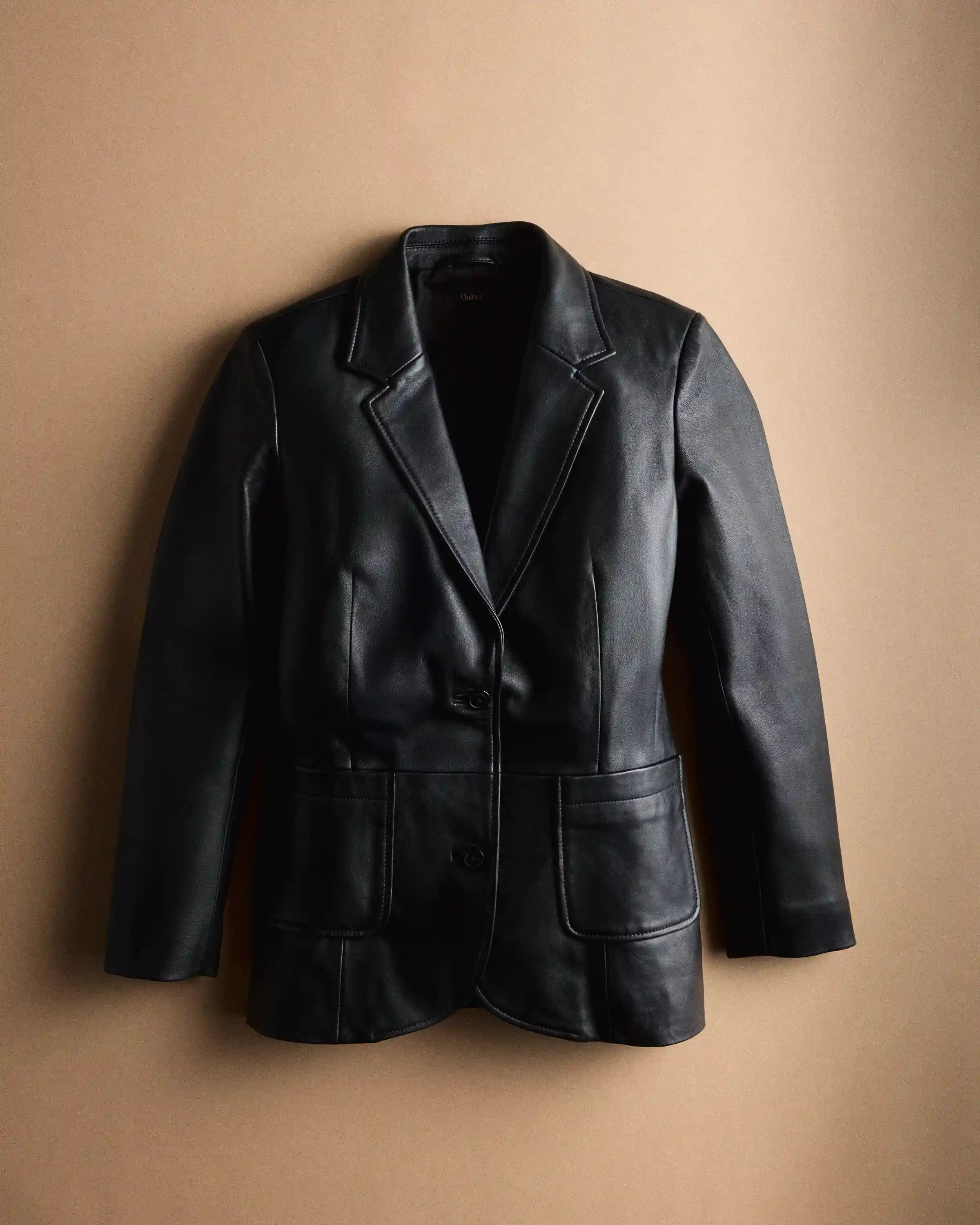 100% Leather Blazer