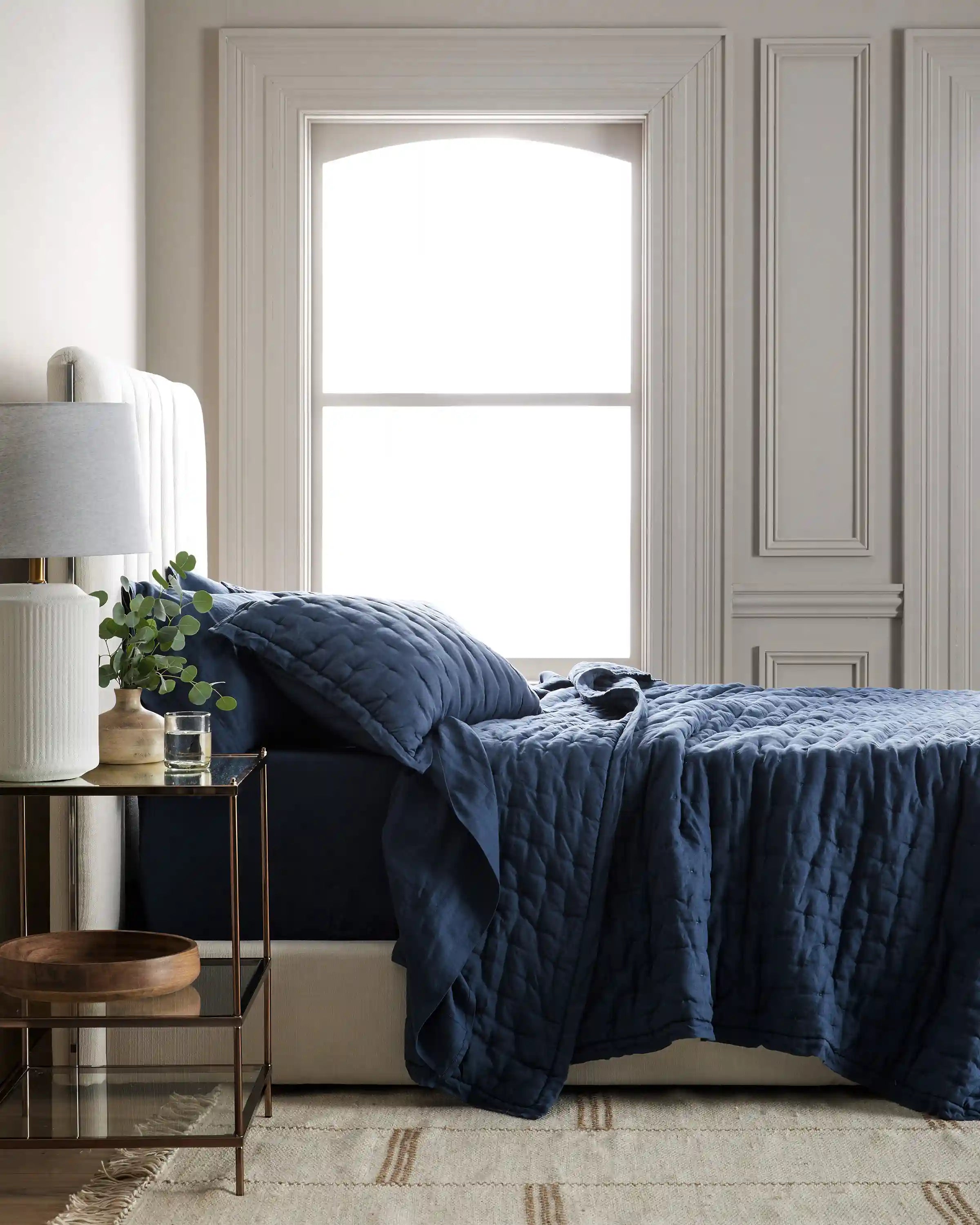 European Linen Dream Quilt Set