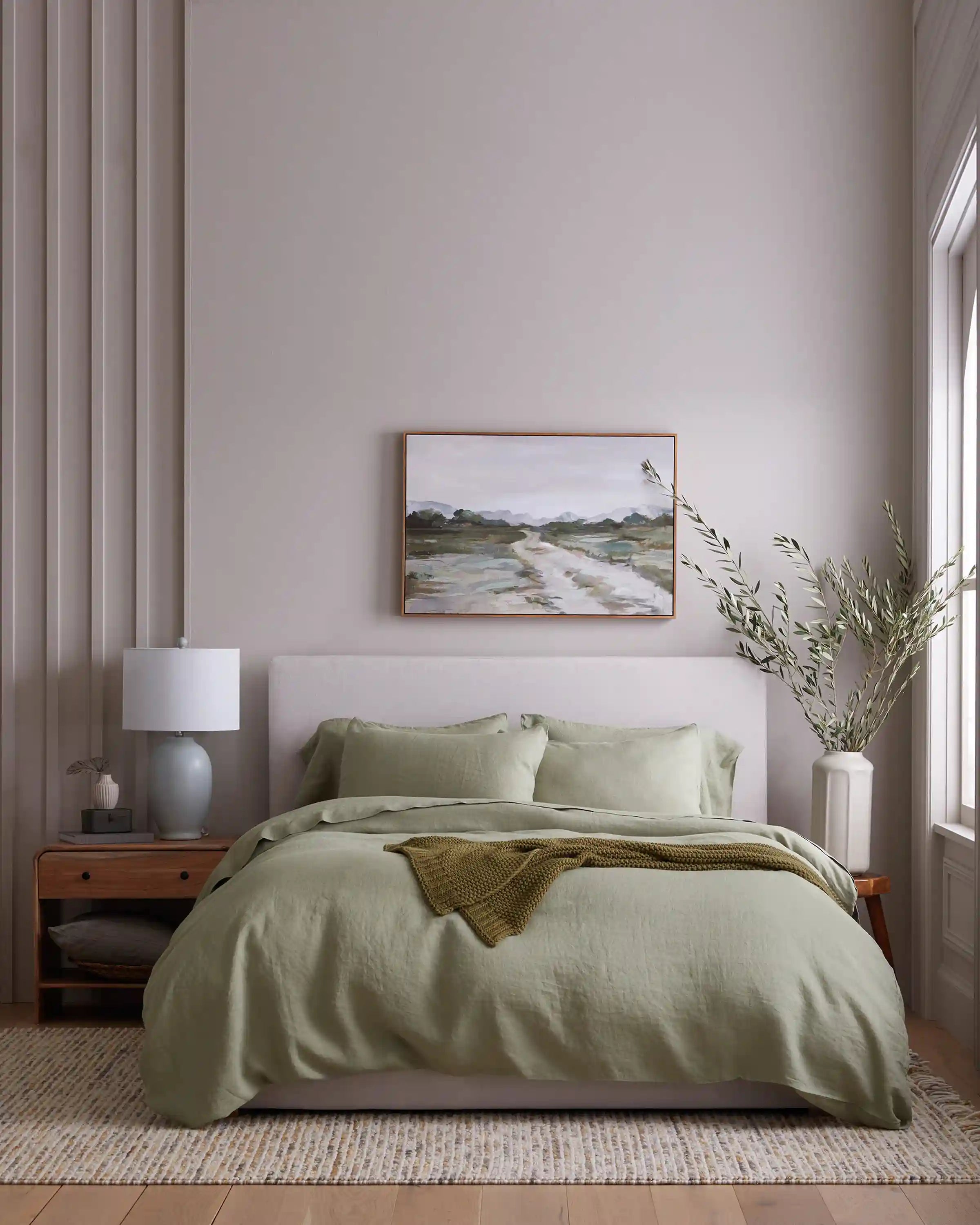 European Linen Sham Set