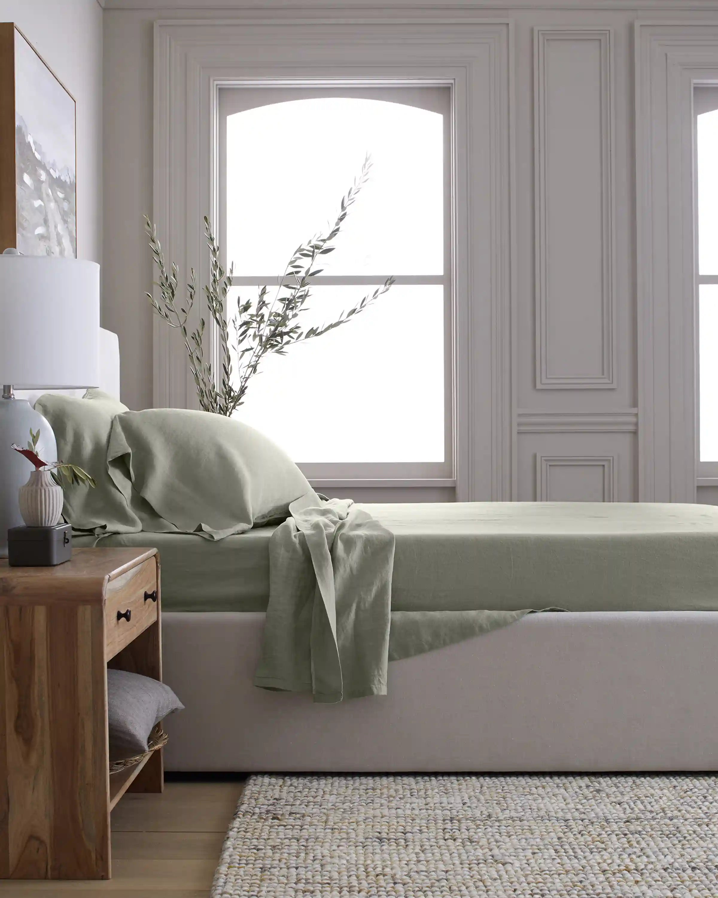 European Linen Pillowcase Set
