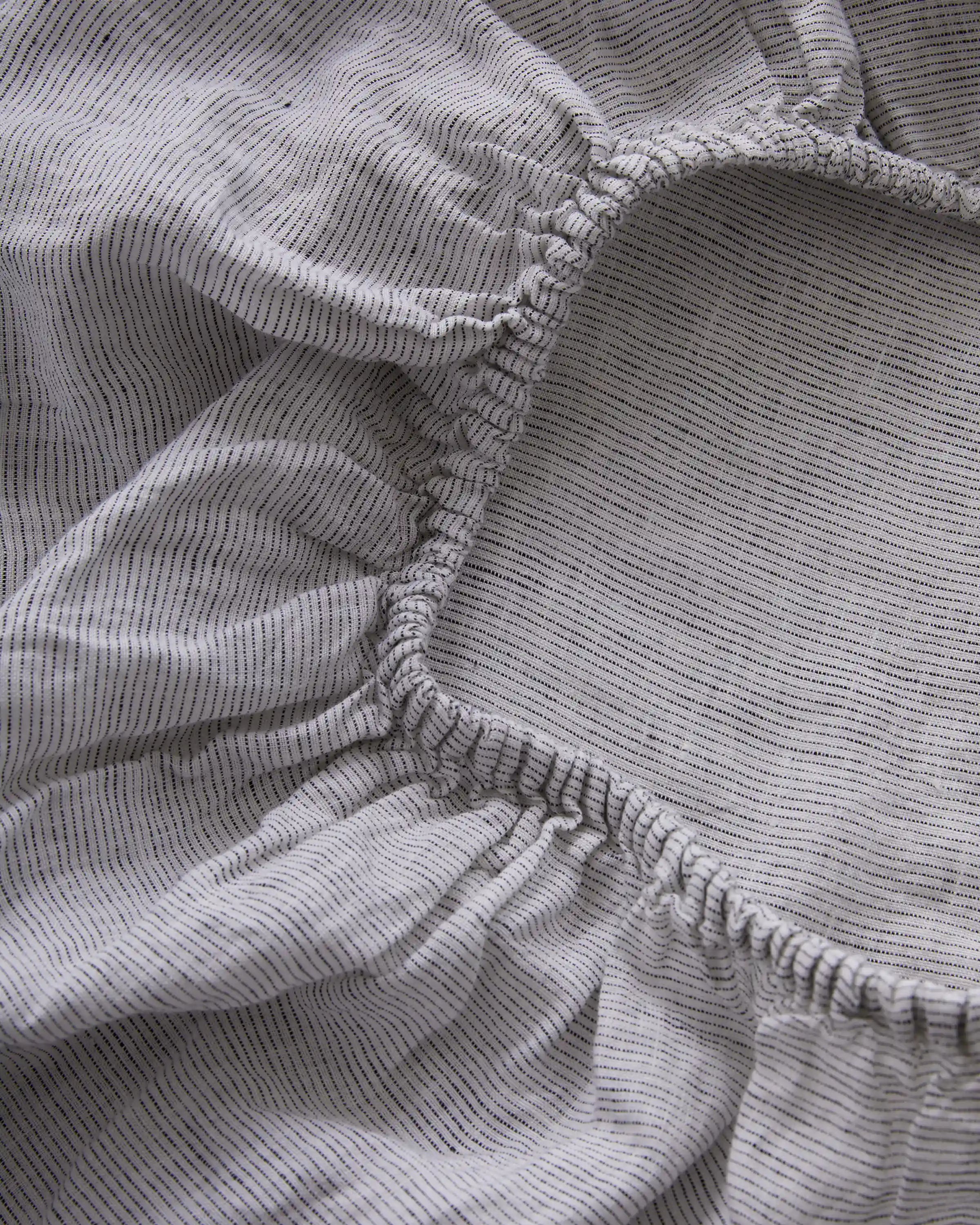 European Linen Stripe Deluxe Bedding Bundle