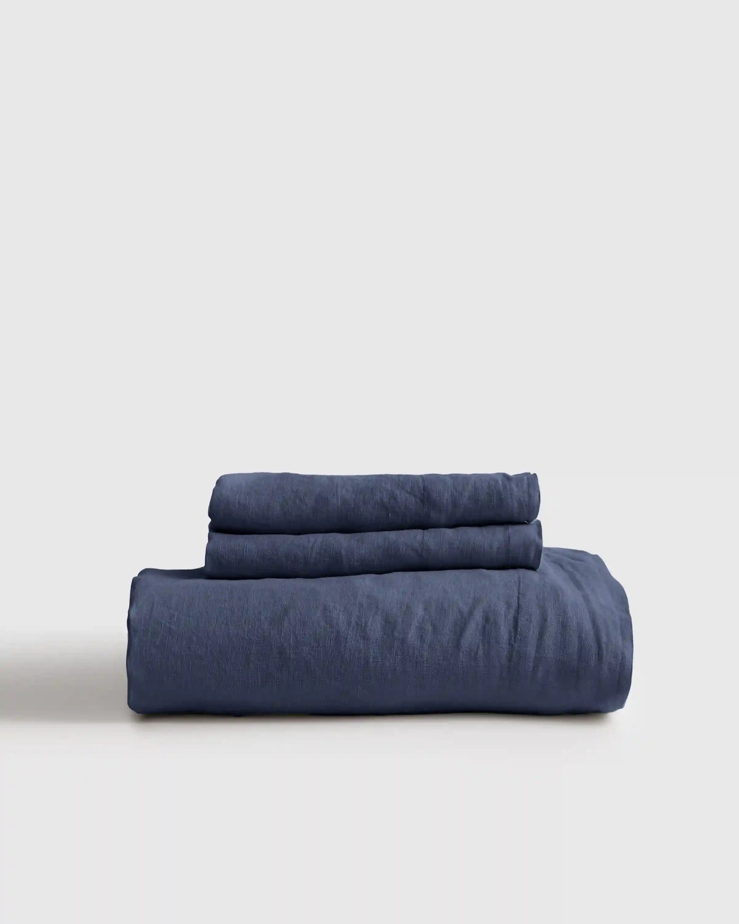 European Linen Fitted Sheet Set