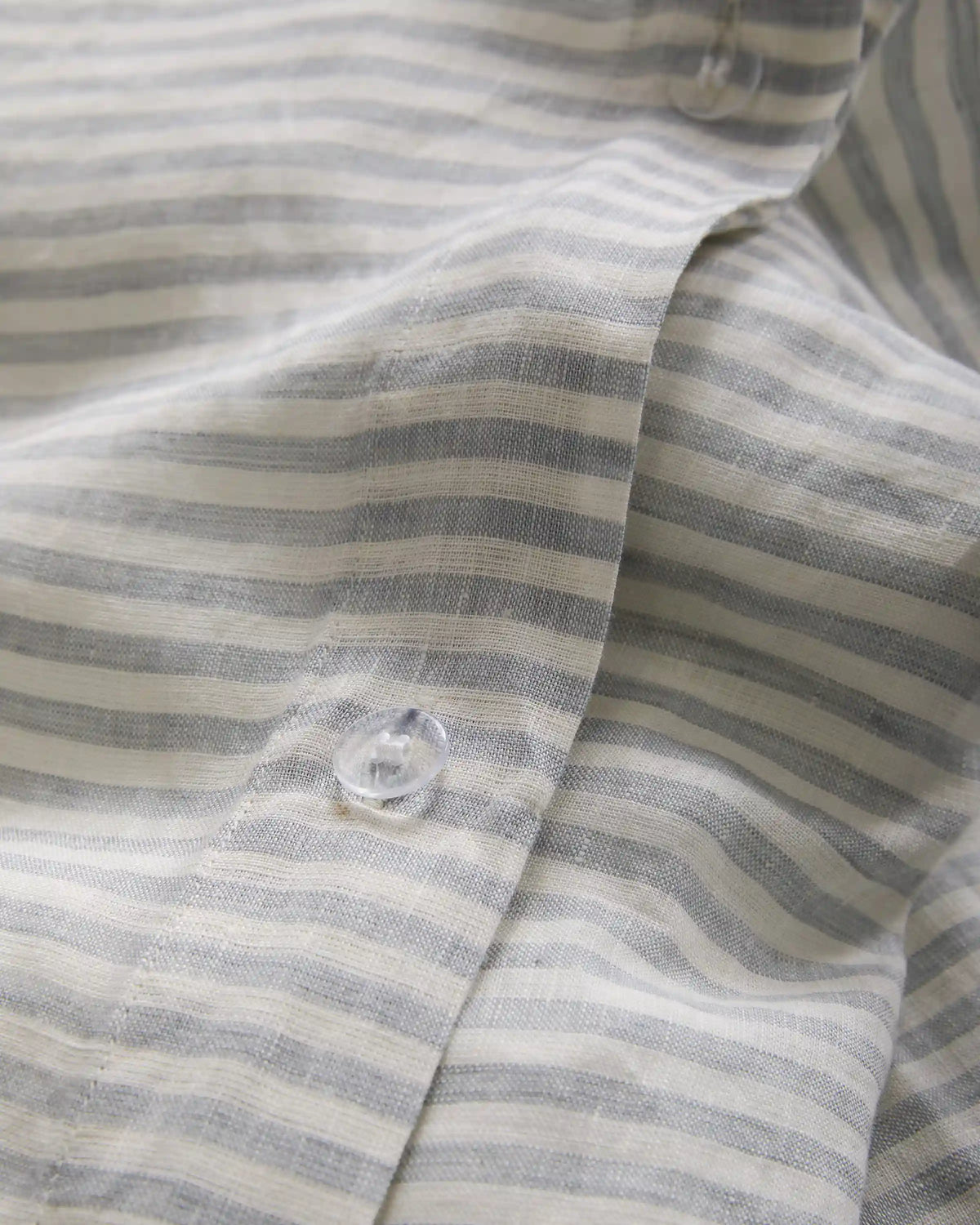 European Linen Stripe Duvet Cover