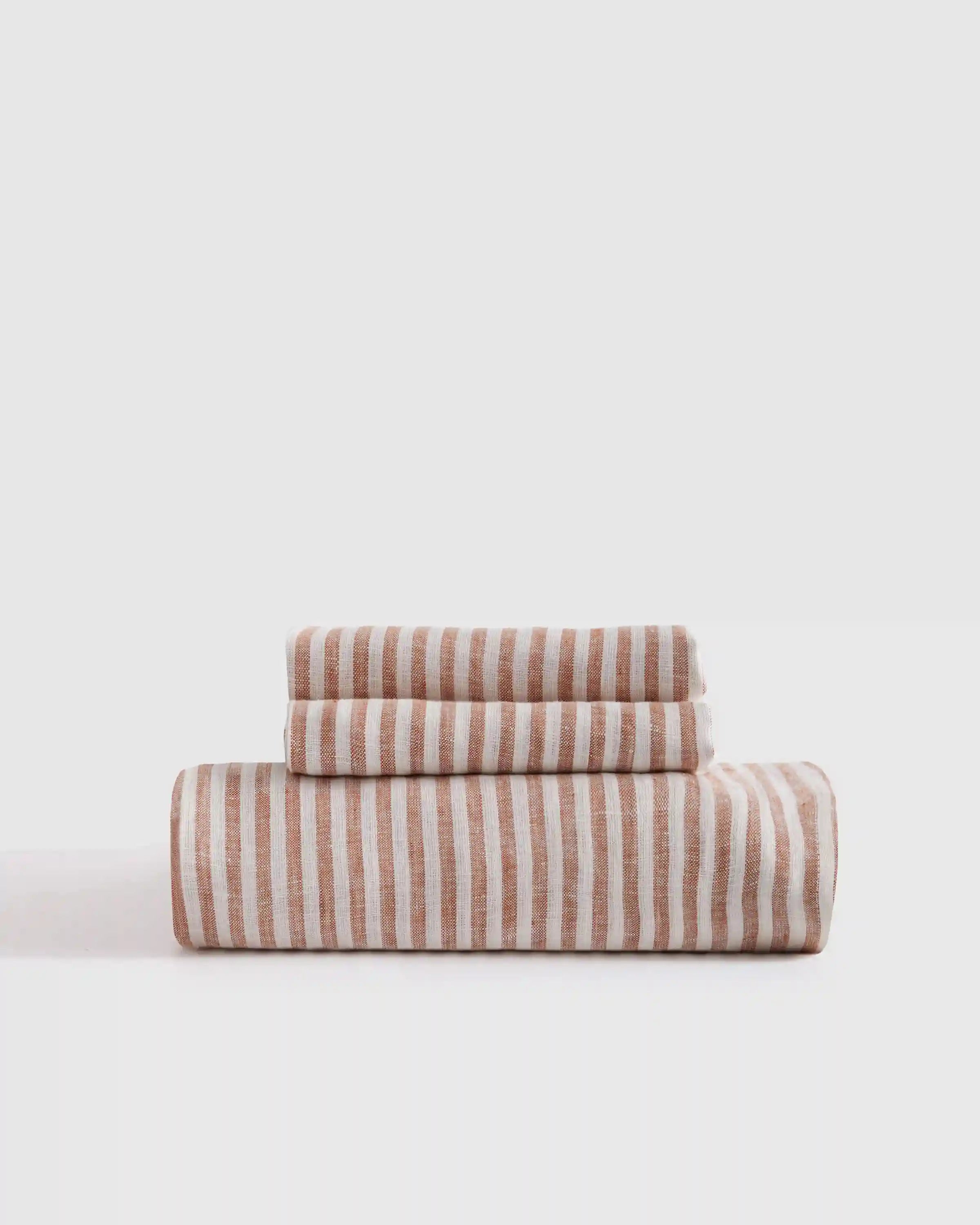 European Linen Fitted Sheet Set