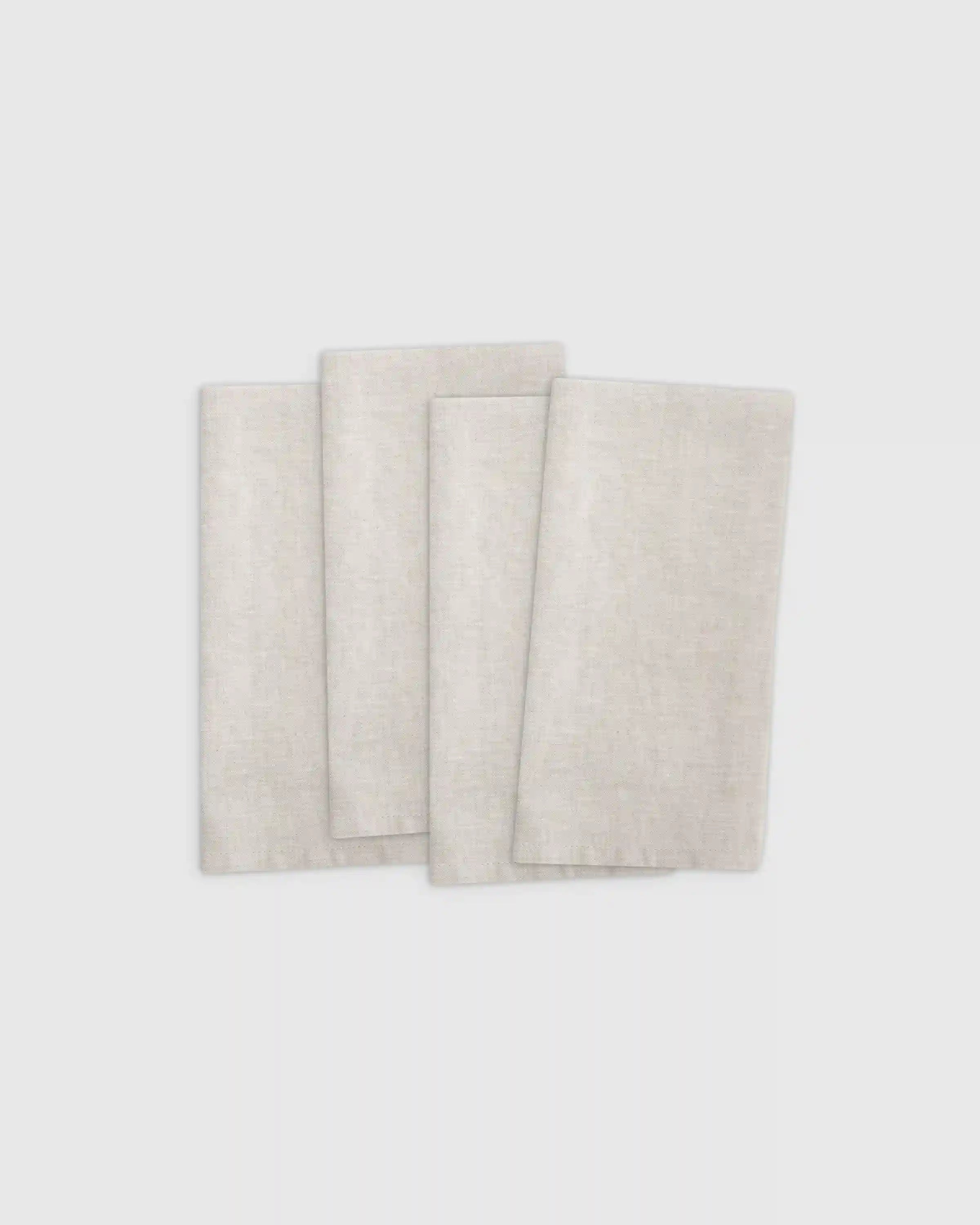 European Linen Chambray Napkin, Set of 4