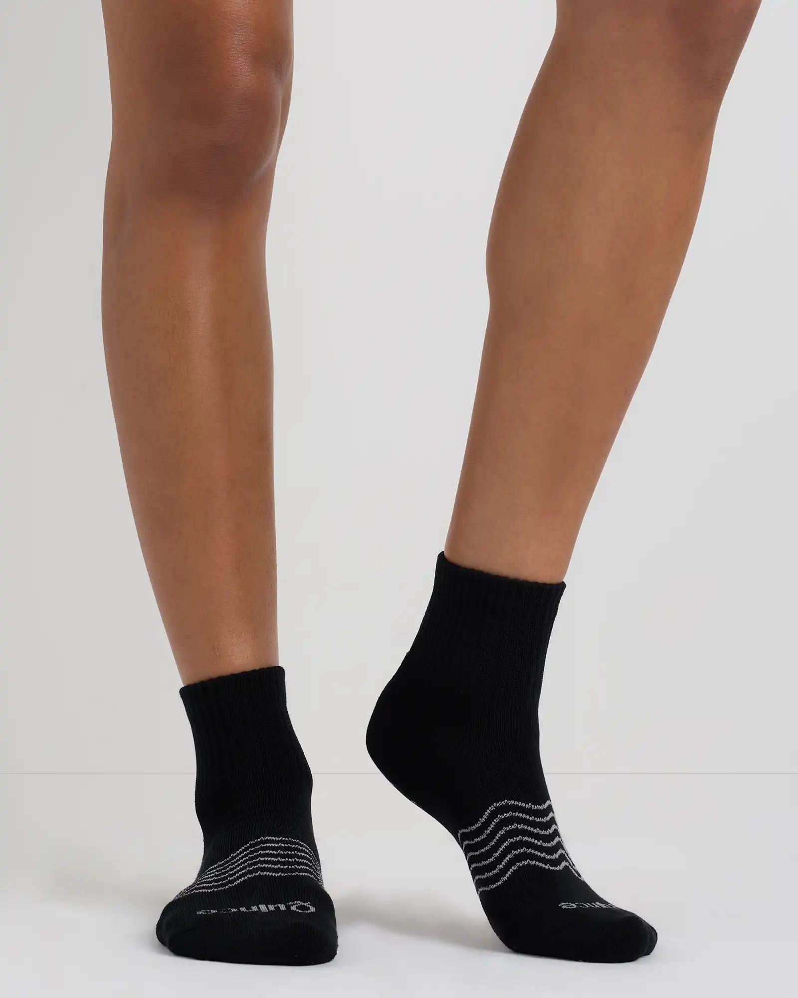 Everyday Cotton Solid Quarter Socks (4-Pack)