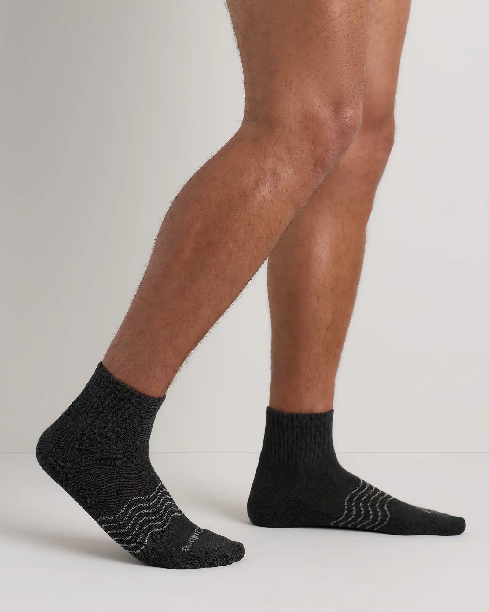 Everyday Cotton Solid Quarter Socks (4-Pack)