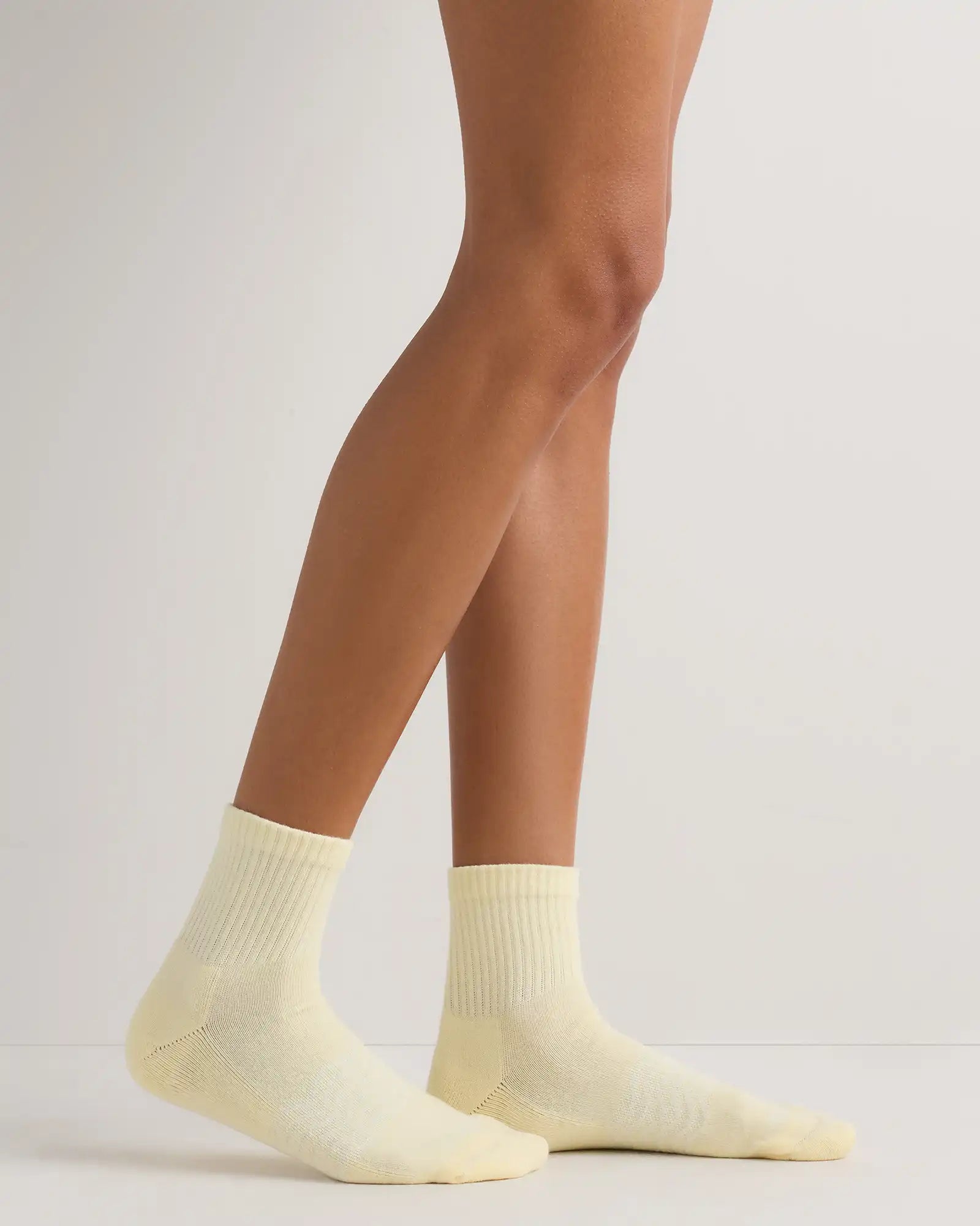 Everyday Cotton Solid Quarter Socks (4-Pack)