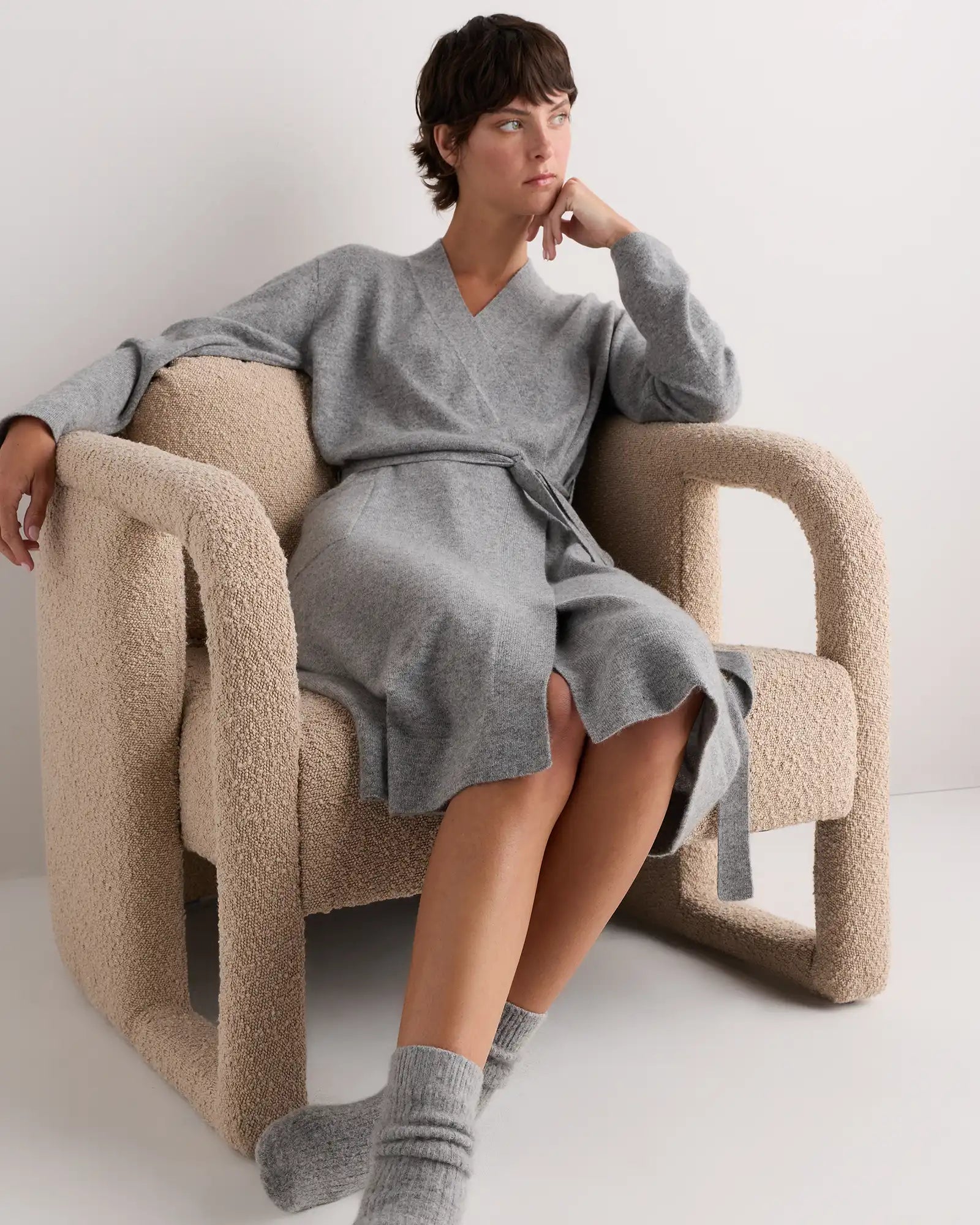 Mongolian Cashmere Robe