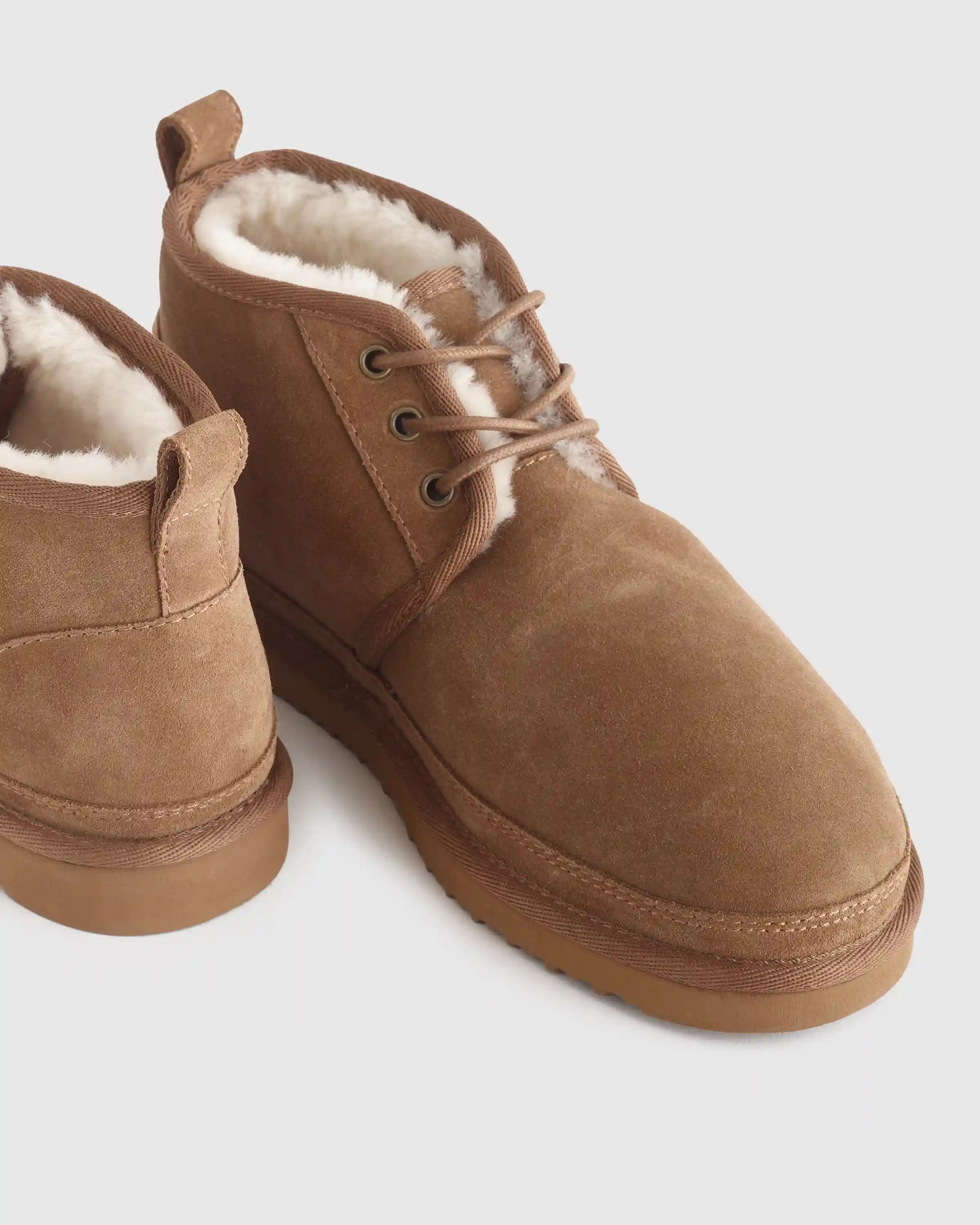 Australian Shearling Chukka Bootie