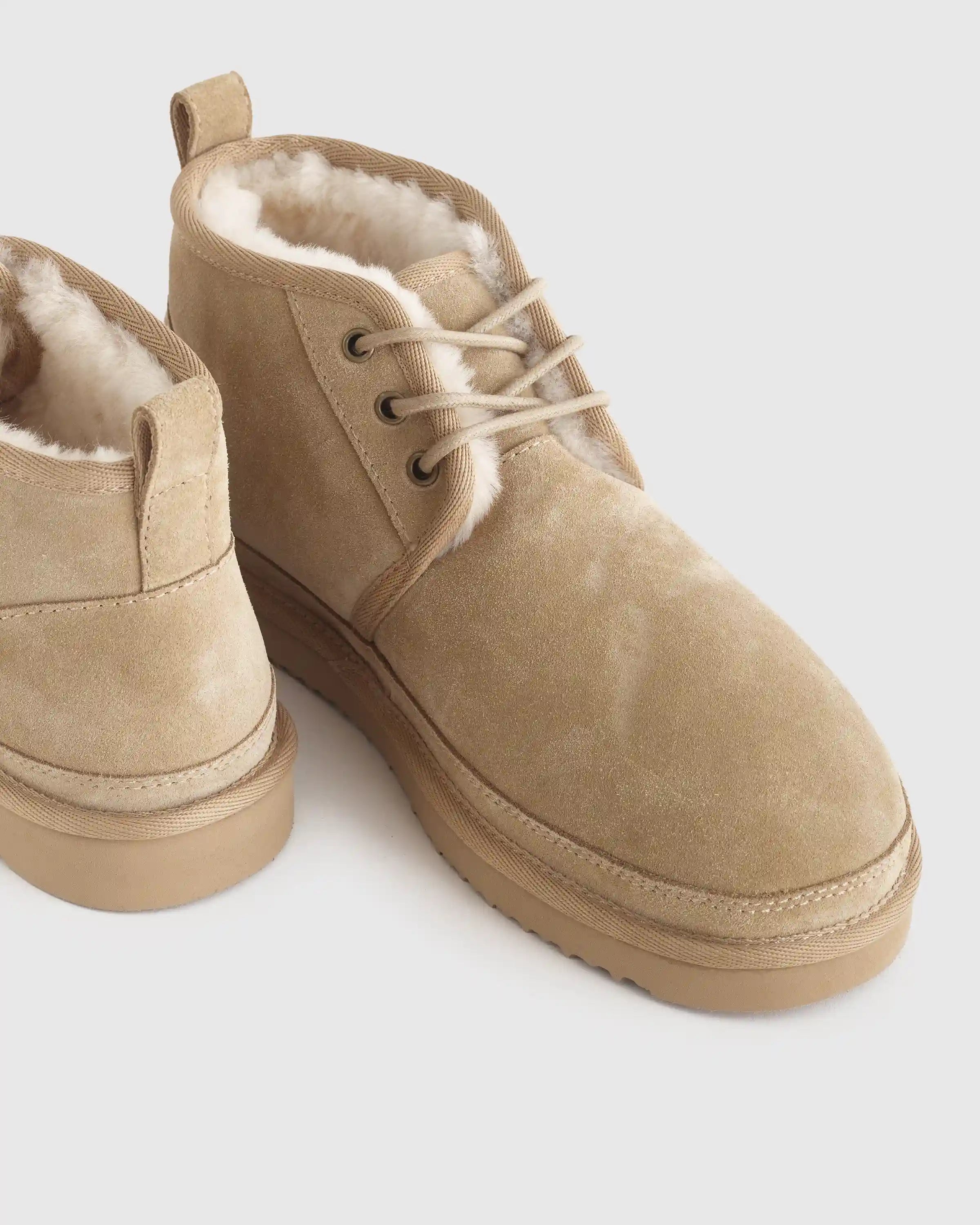 Australian Shearling Chukka Bootie