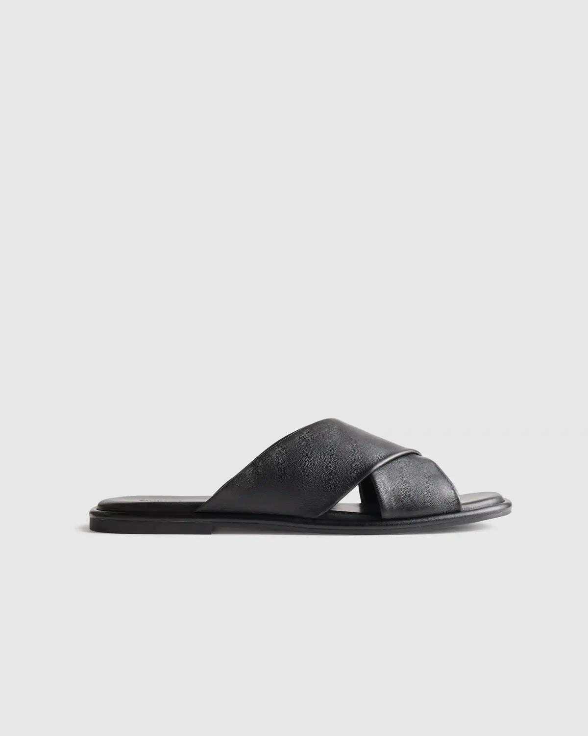 Italian Leather Crossover Slide