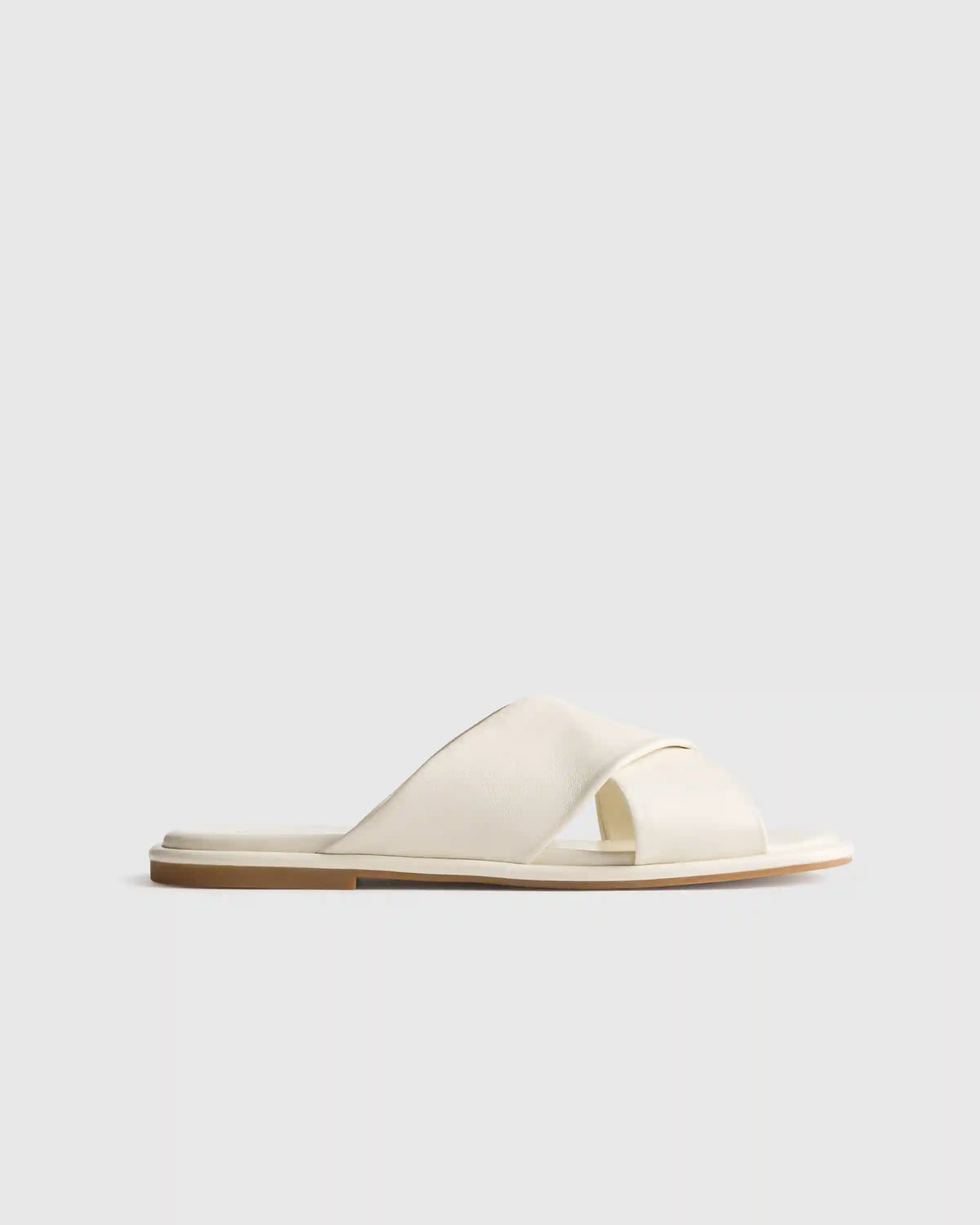 Italian Leather Crossover Slide