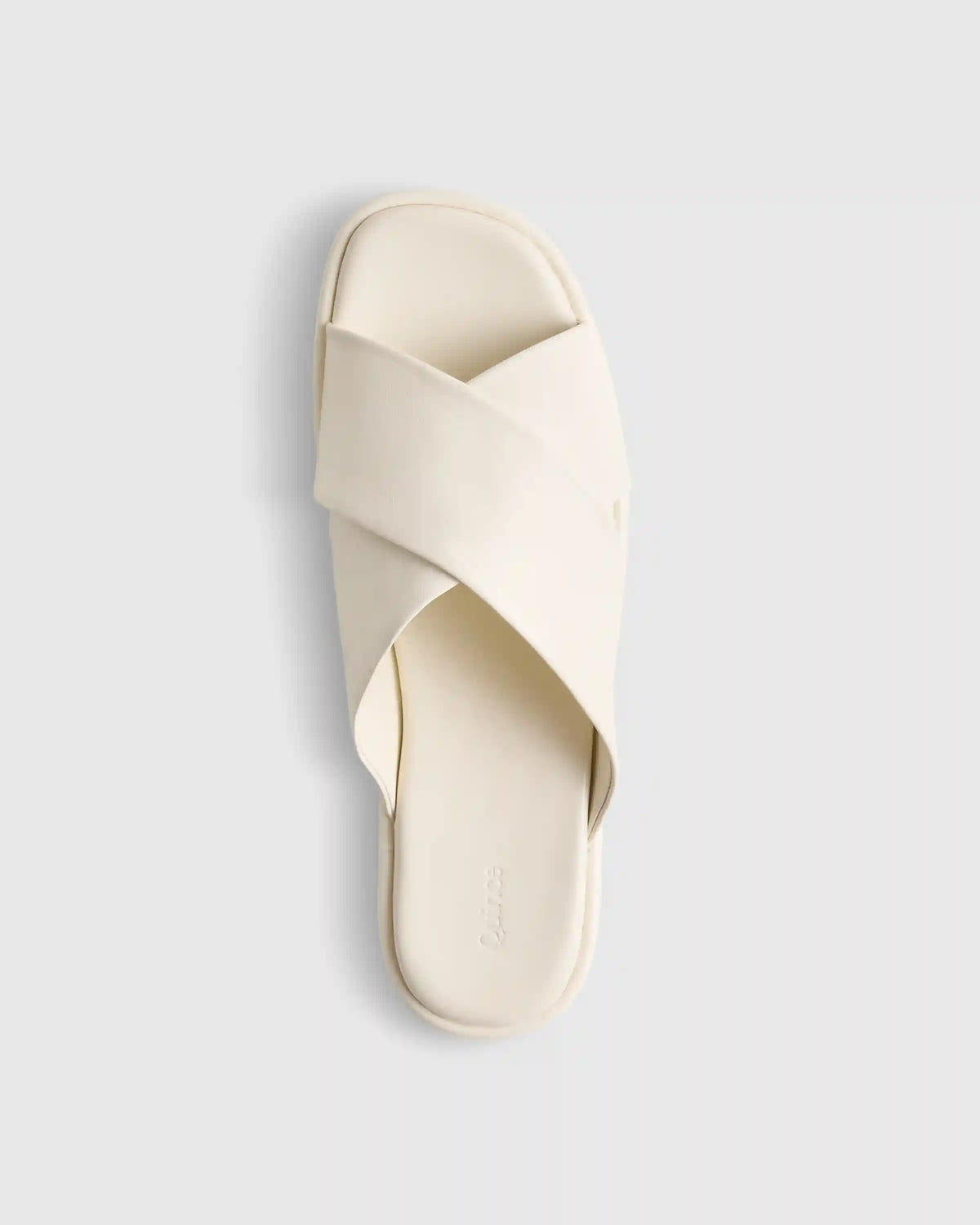 Italian Leather Crossover Slide