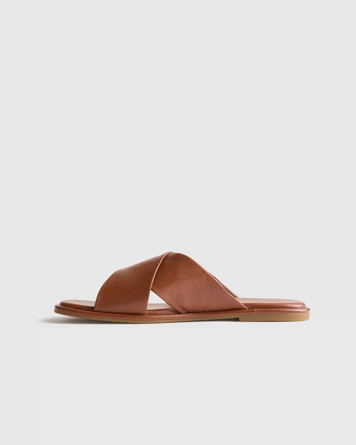 Italian Leather Crossover Slide