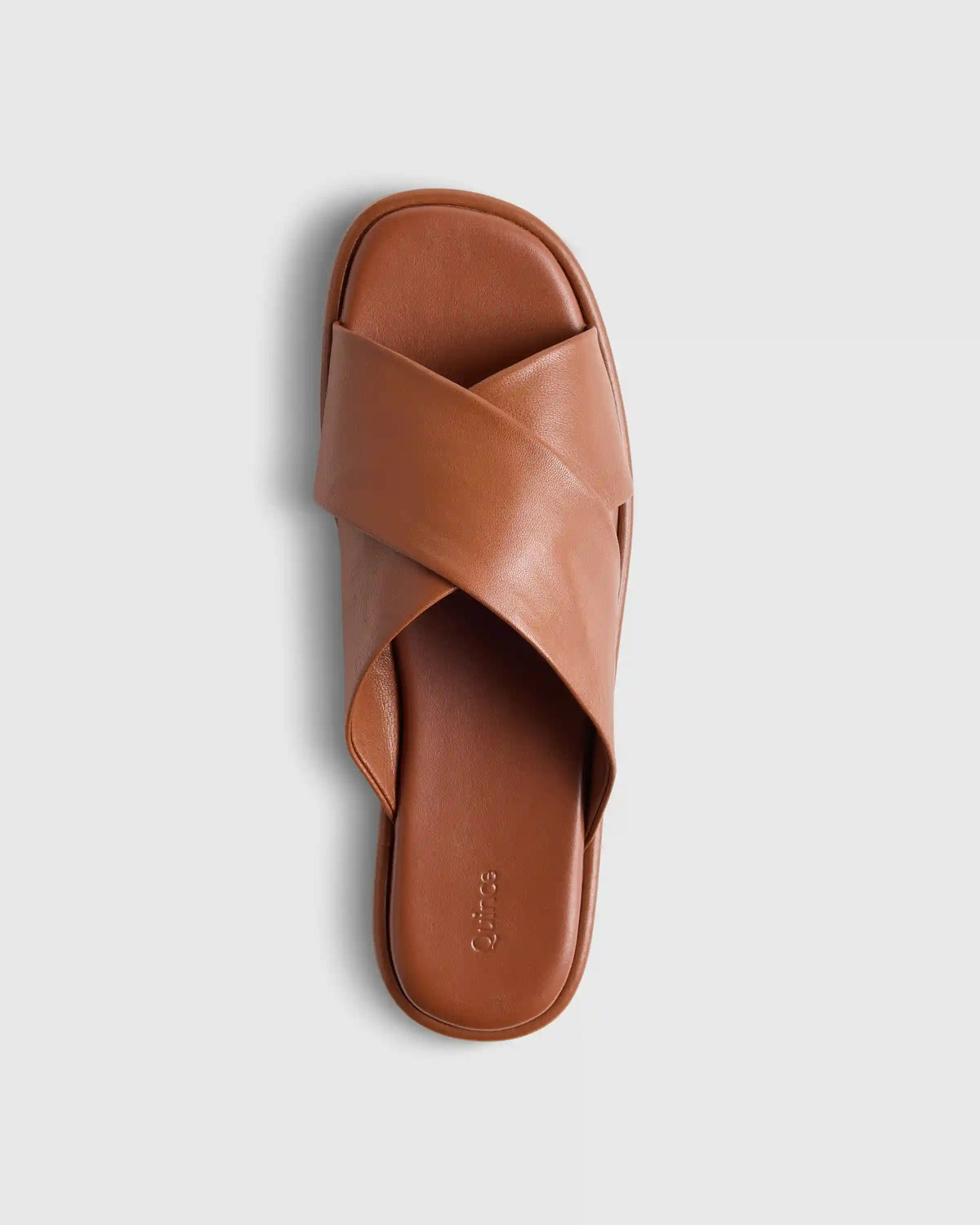 Italian Leather Crossover Slide