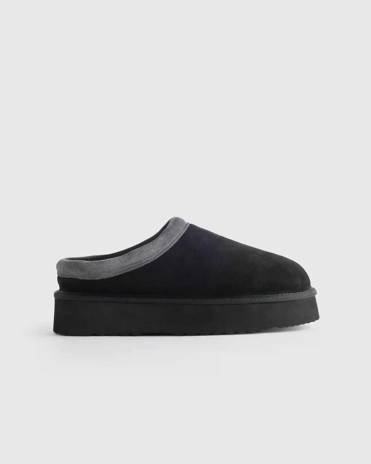 Australian Shearling Platform Clog Slipper