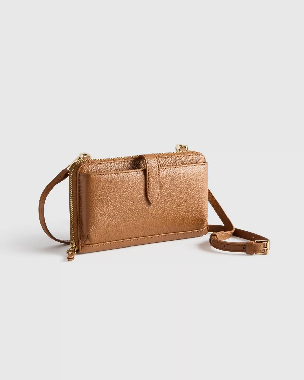Italian Leather Phone Wallet Crossbody