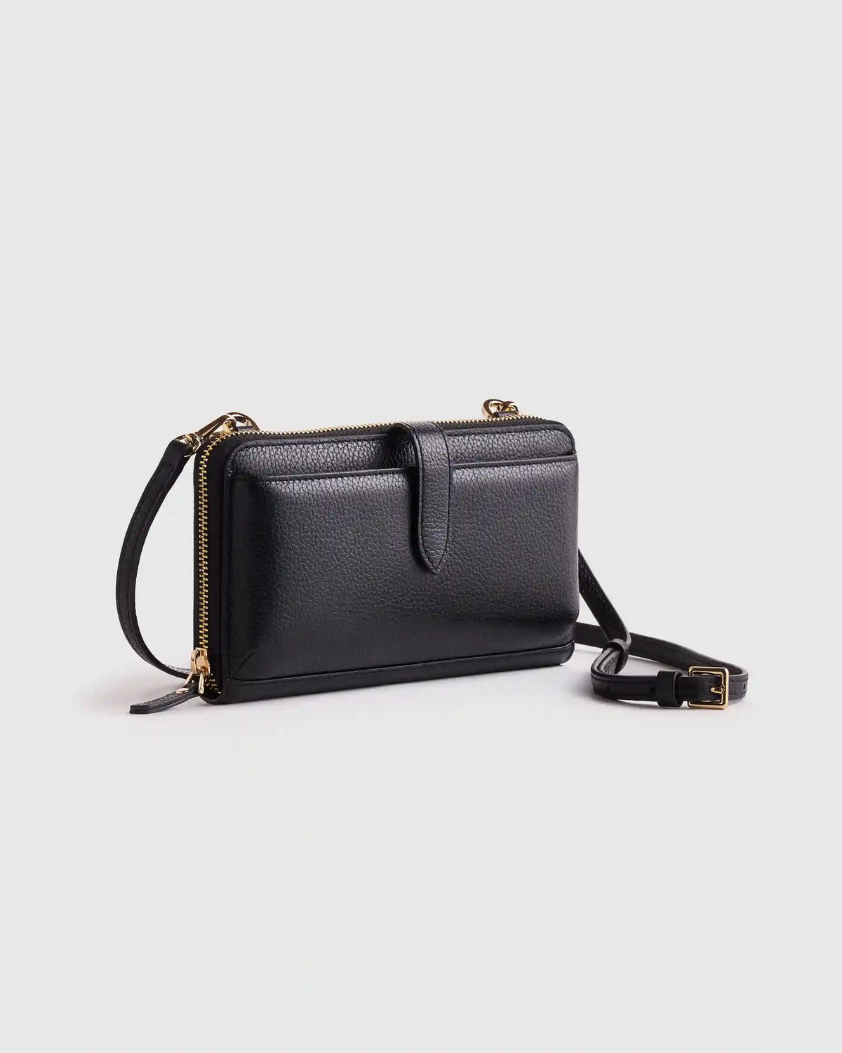 Italian Leather Phone Wallet Crossbody
