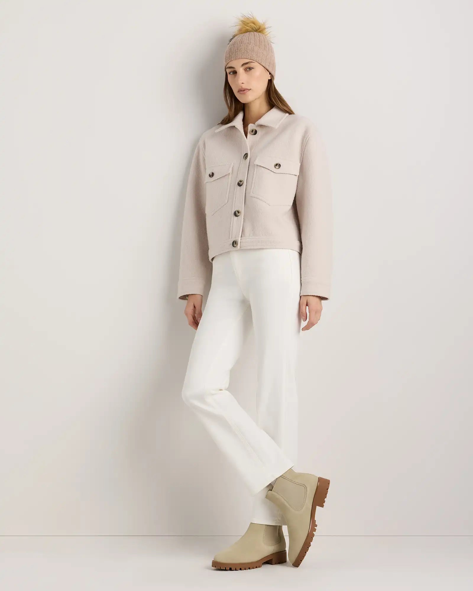 Italian Suede Lug Sole Chelsea Boot