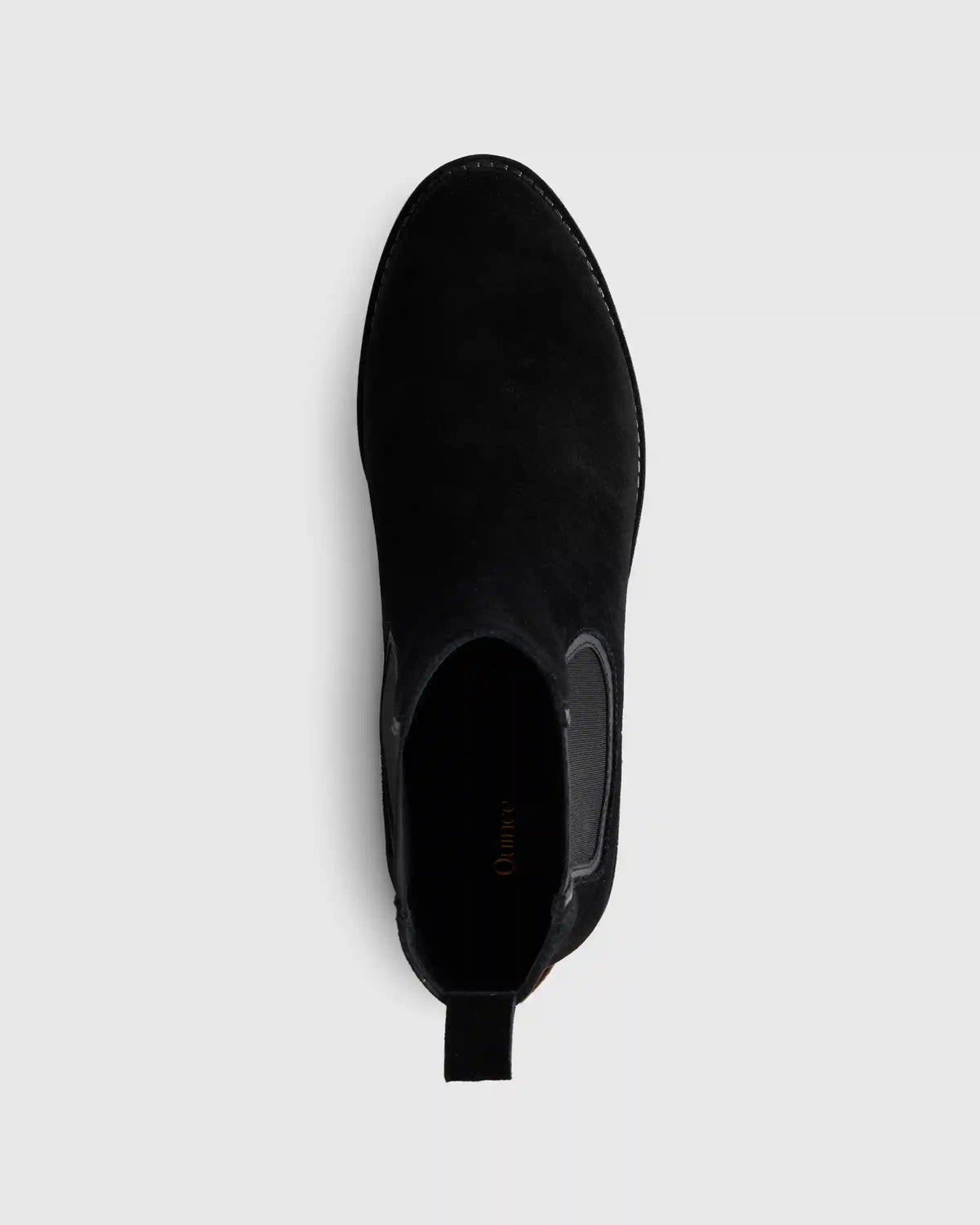 Italian Suede Lug Sole Chelsea Boot