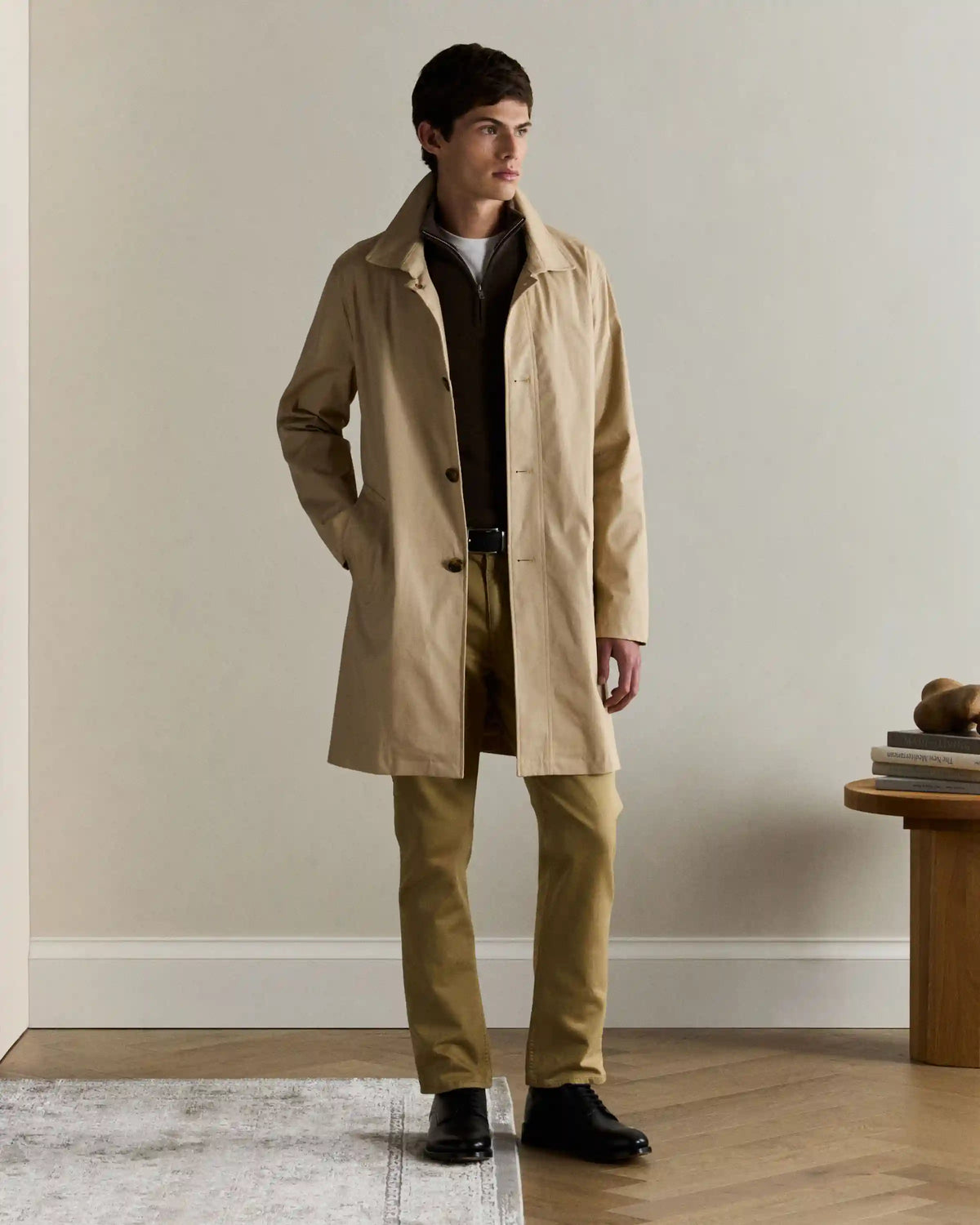 Comfort Stretch Trench Coat
