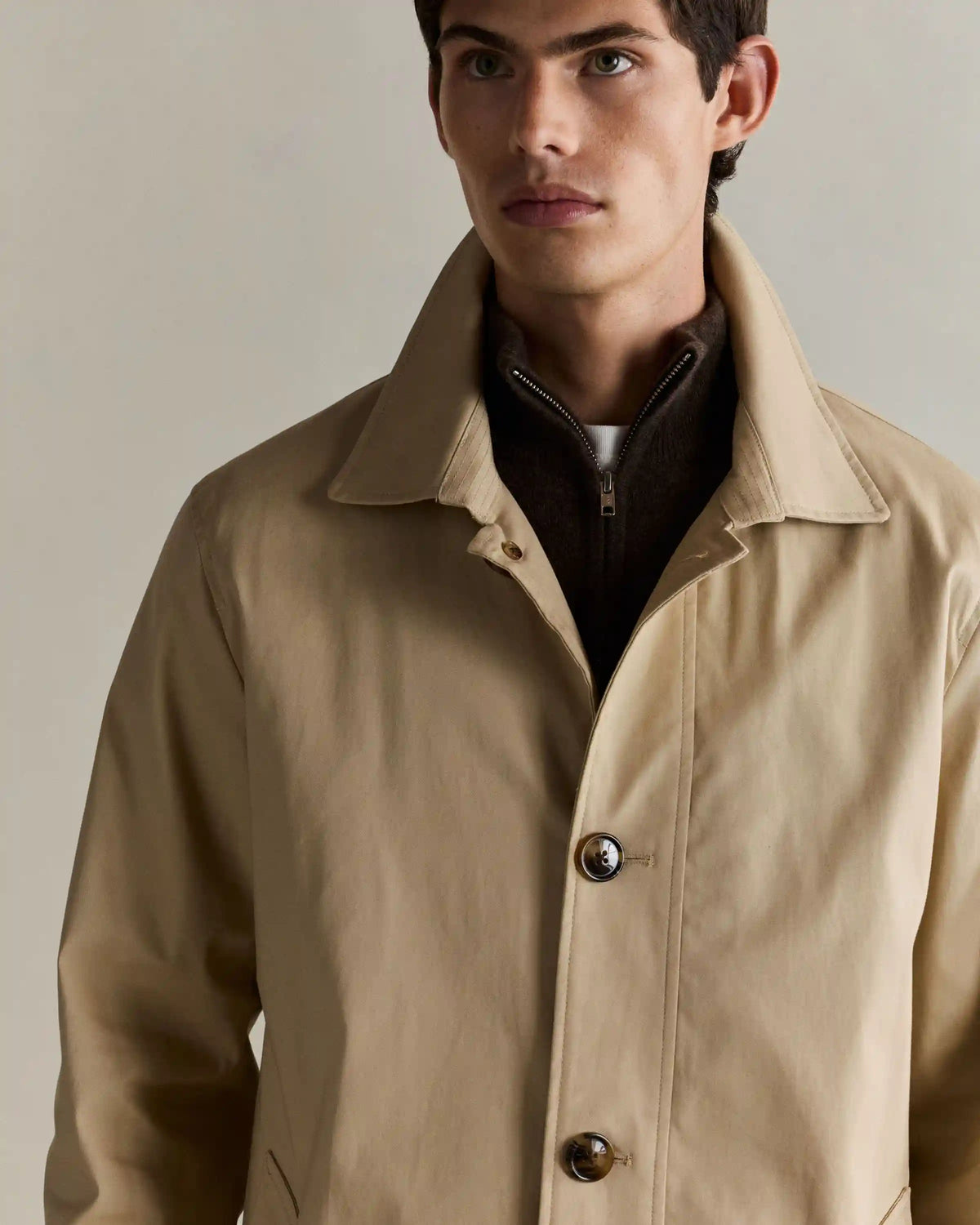Comfort Stretch Trench Coat