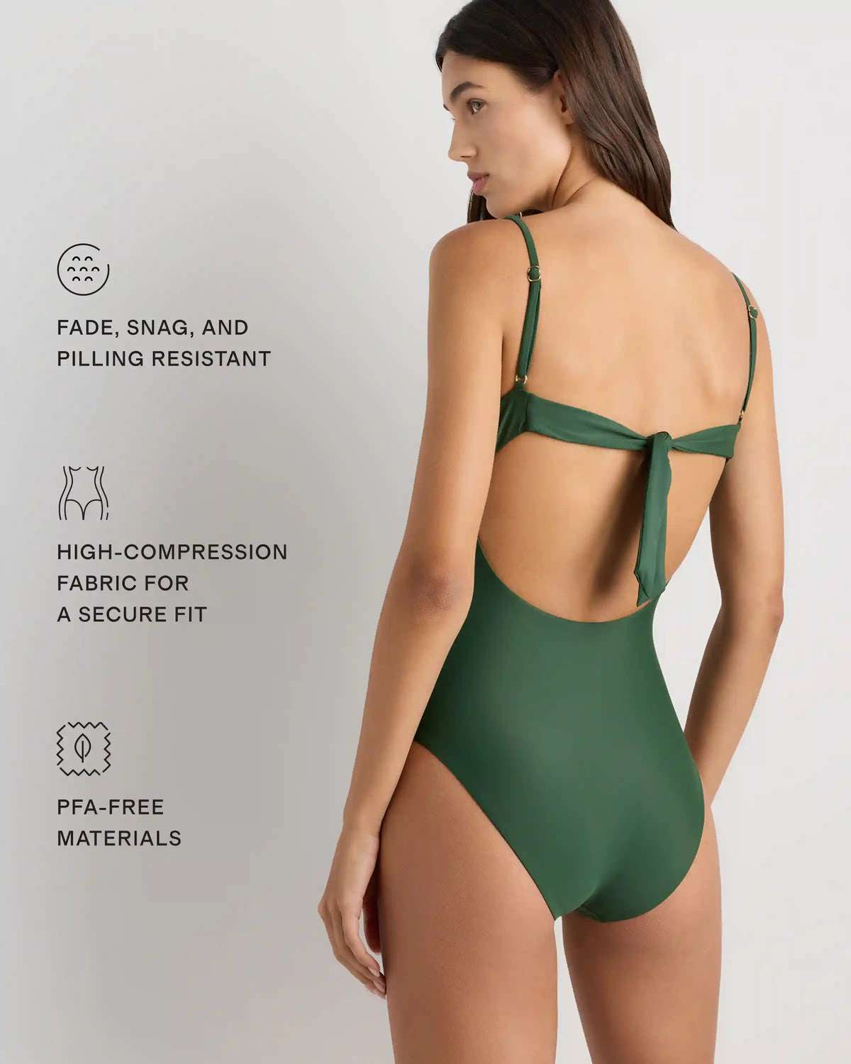 Italian Underwire One-Piece Swimsuit