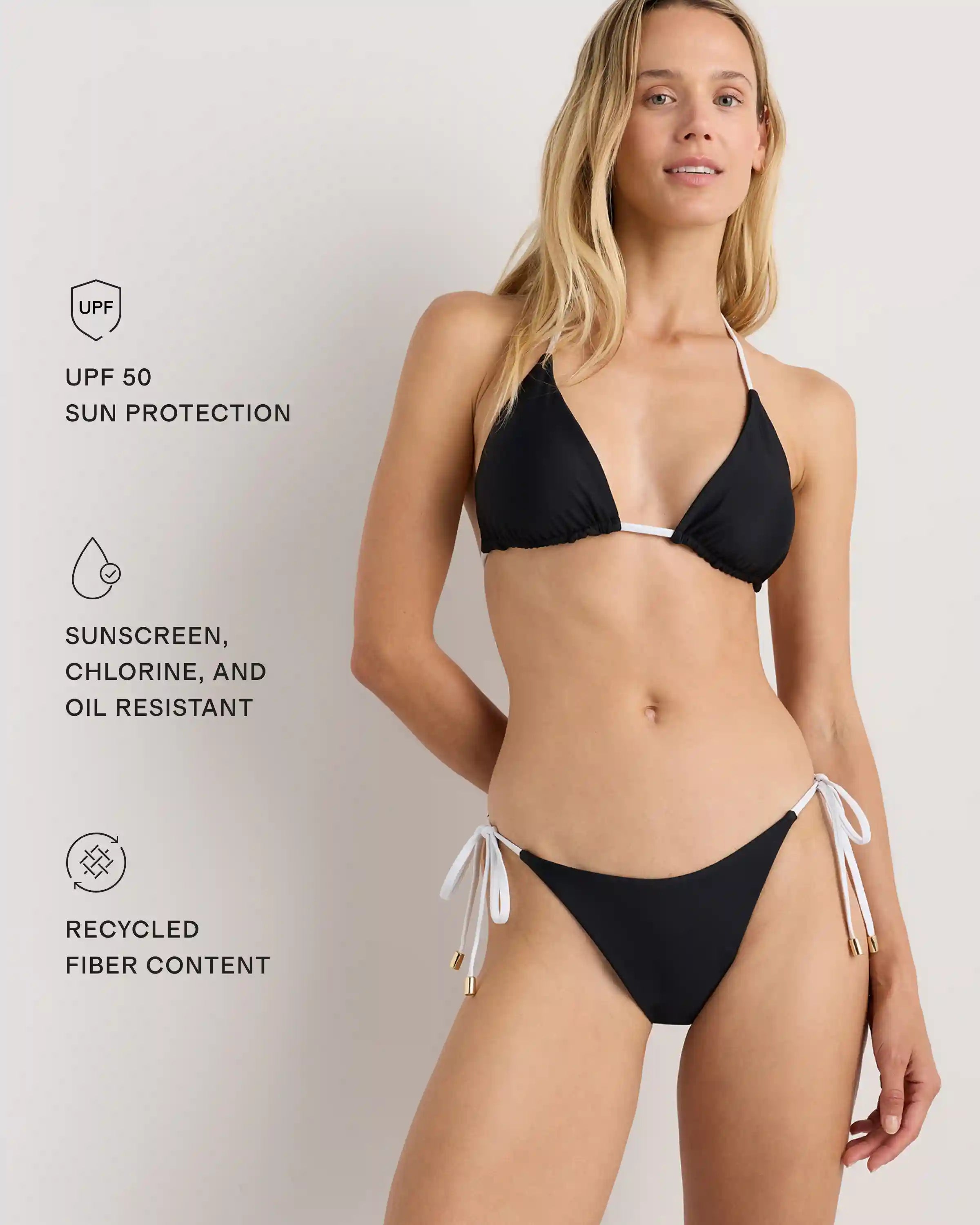 Italian Adjustable Side-Tie Bikini Bottom