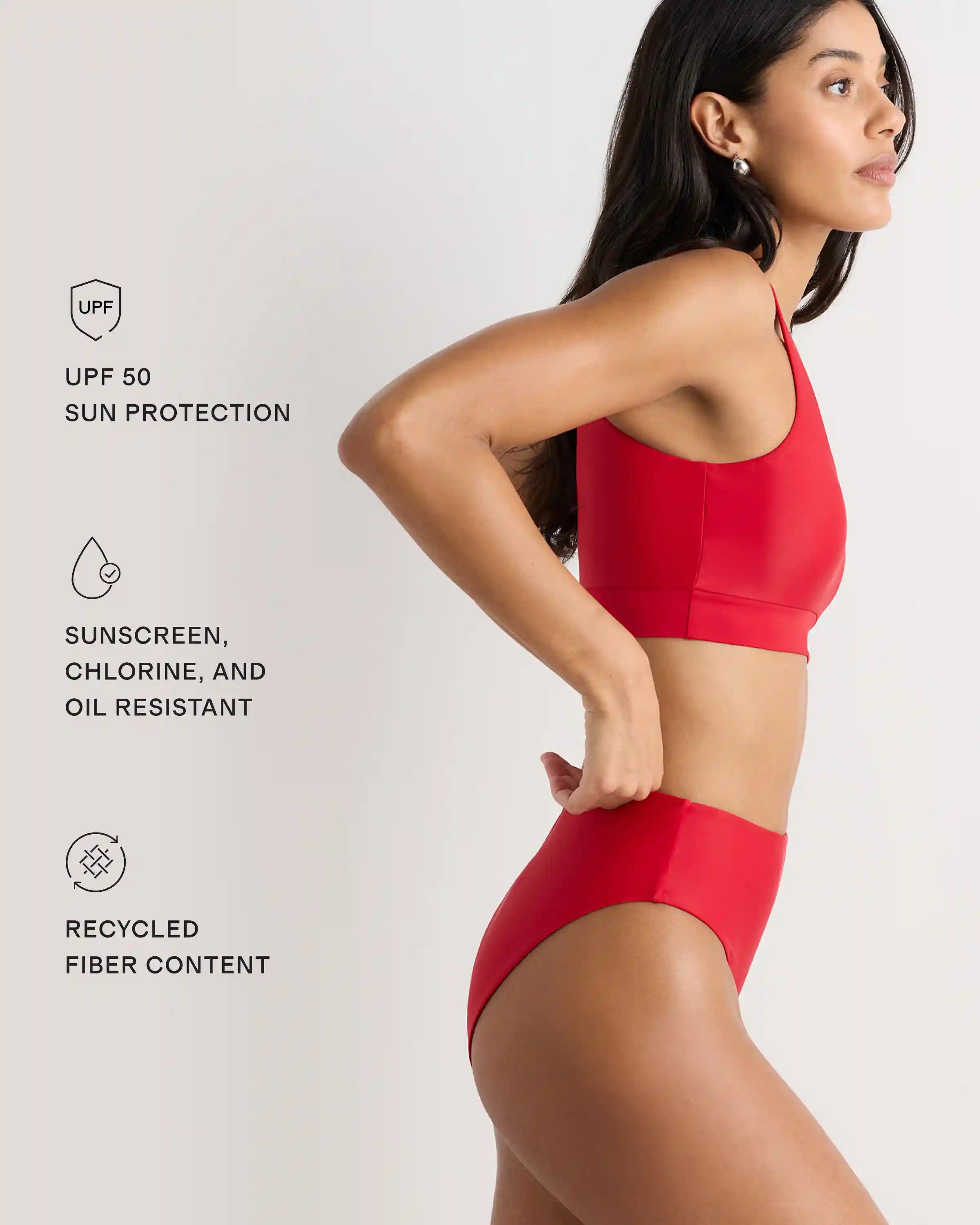 Italian Tank Bikini Top