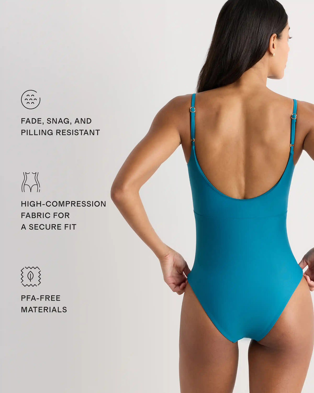 Italian Cut Out One-Piece Swimsuit