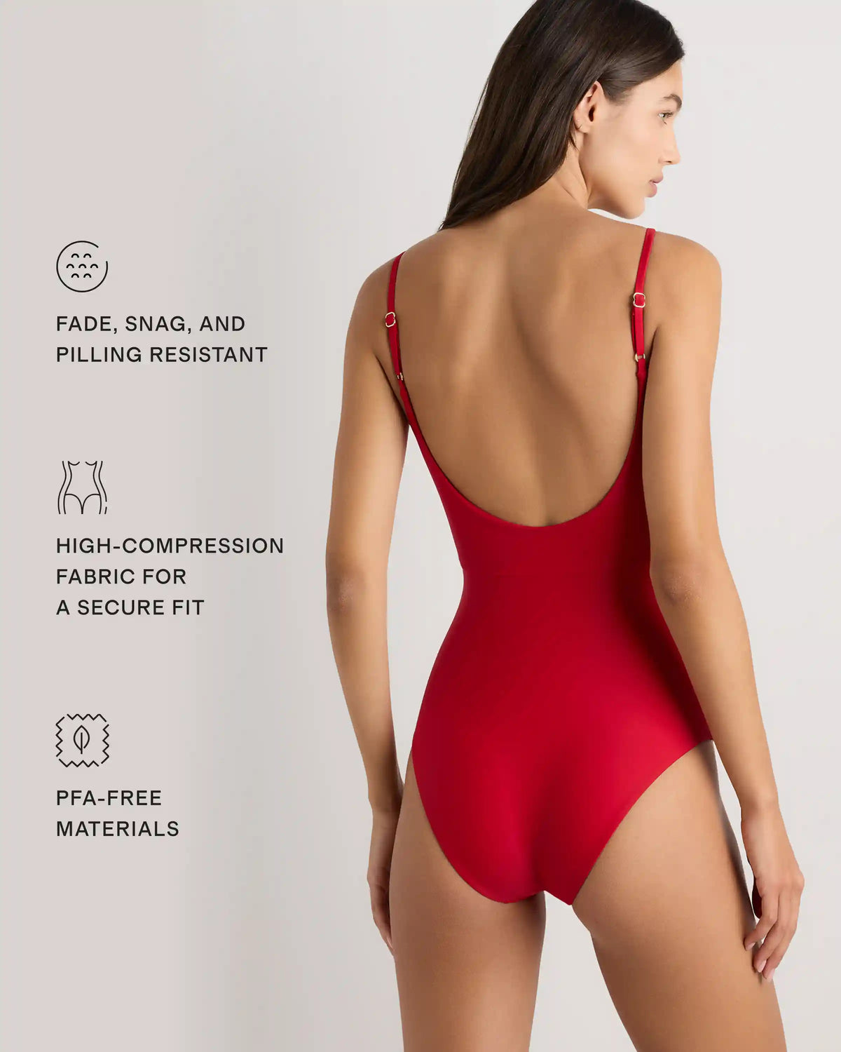 Italian Cut Out One-Piece Swimsuit