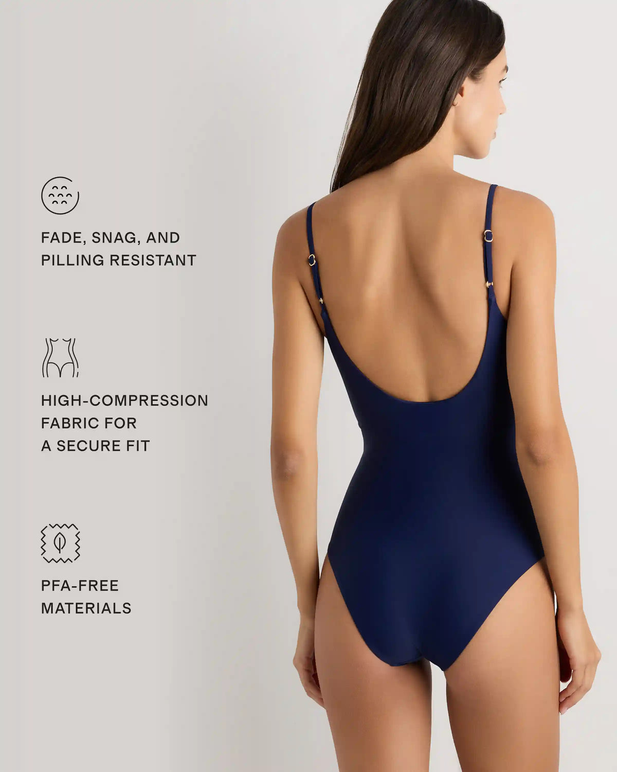 Italian Cut Out One-Piece Swimsuit