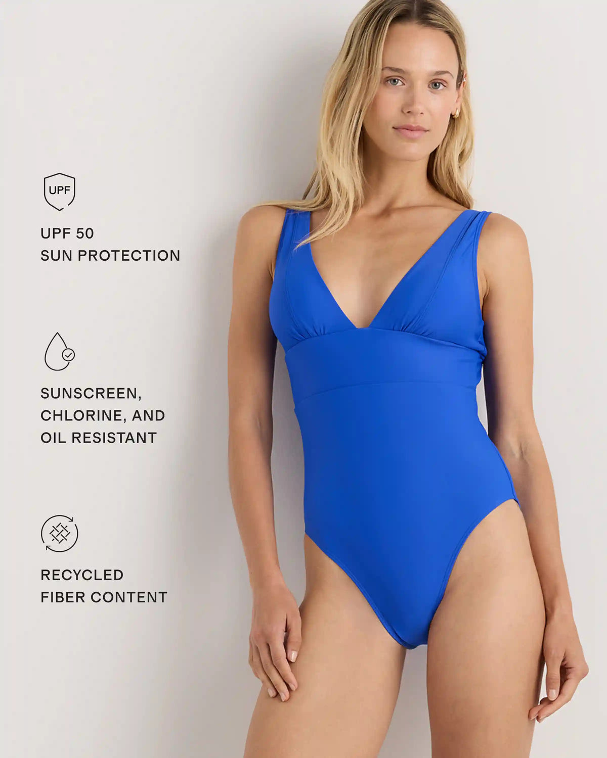 Italian Plunge One-Piece Swimsuit