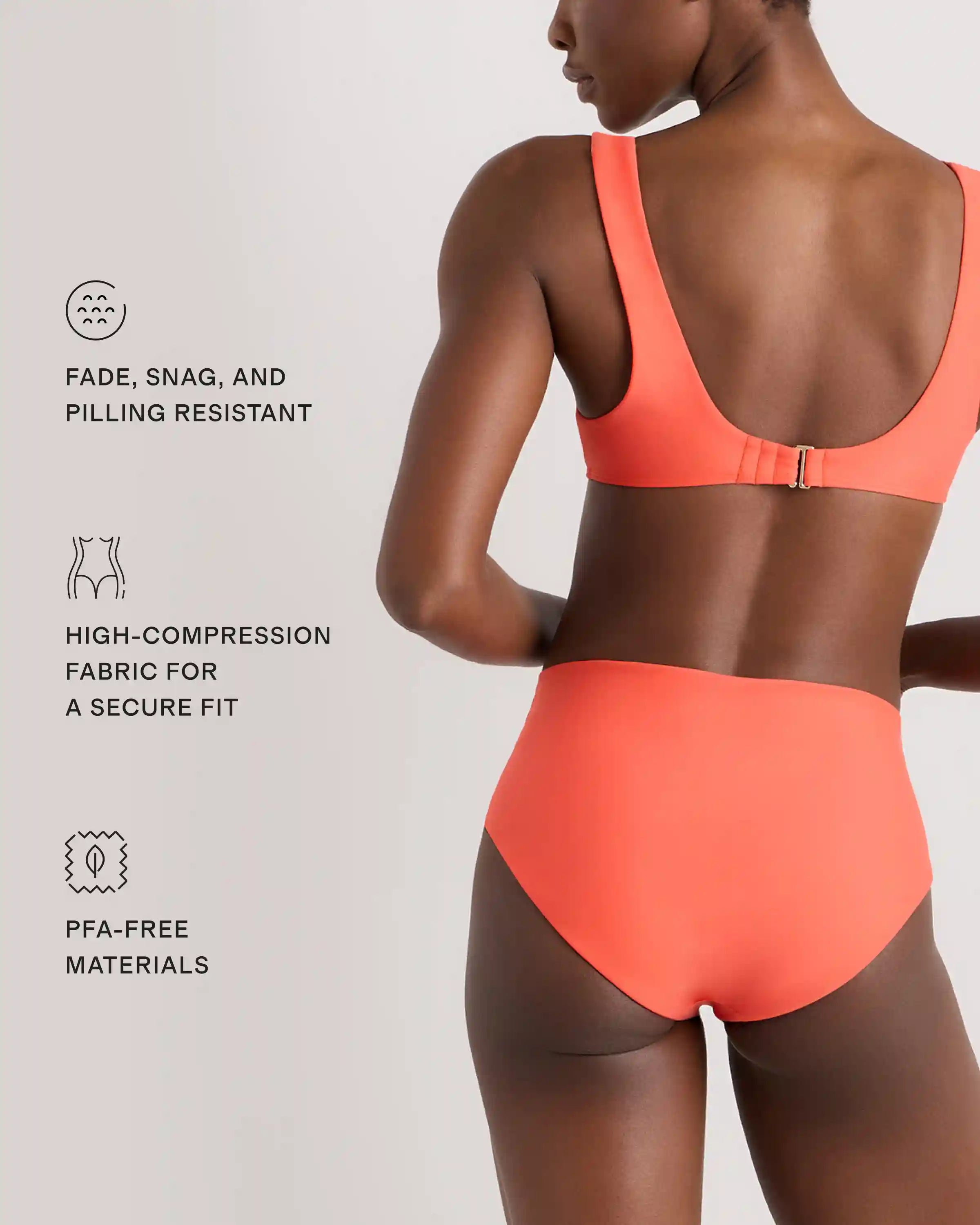 Italian High-Rise Bikini Bottom