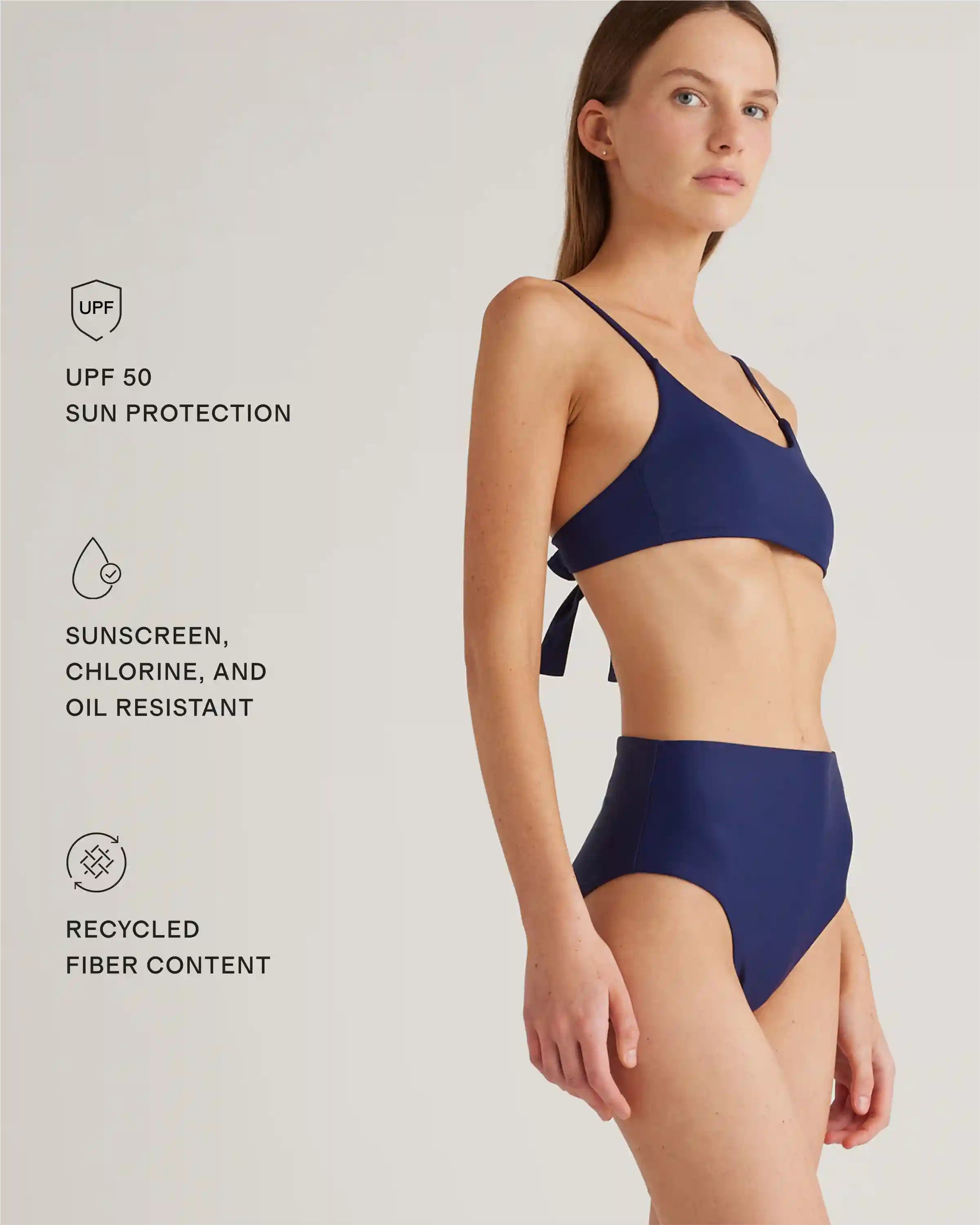 Italian Scoop Neck Bikini Top