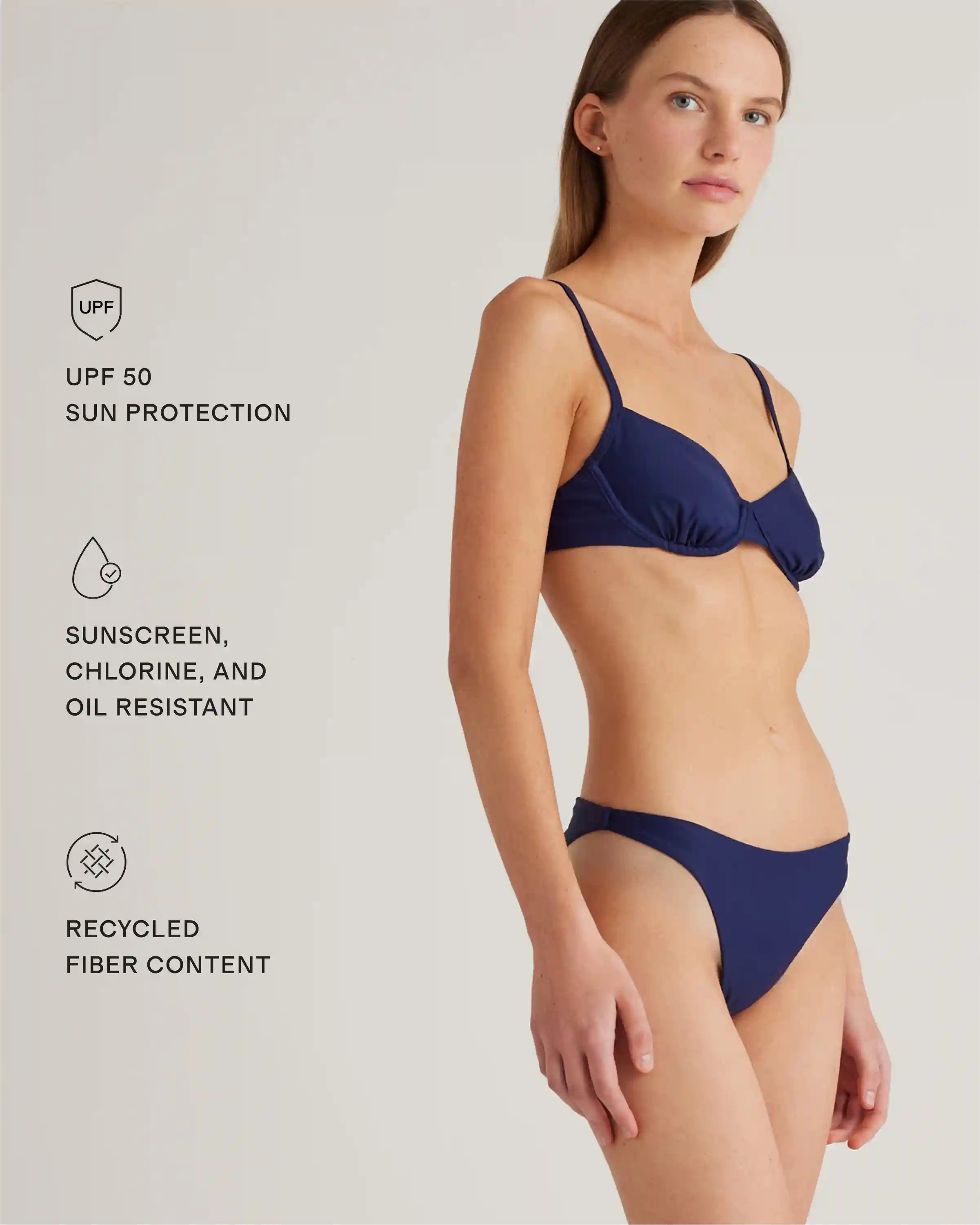 Italian Demi Bikini Top