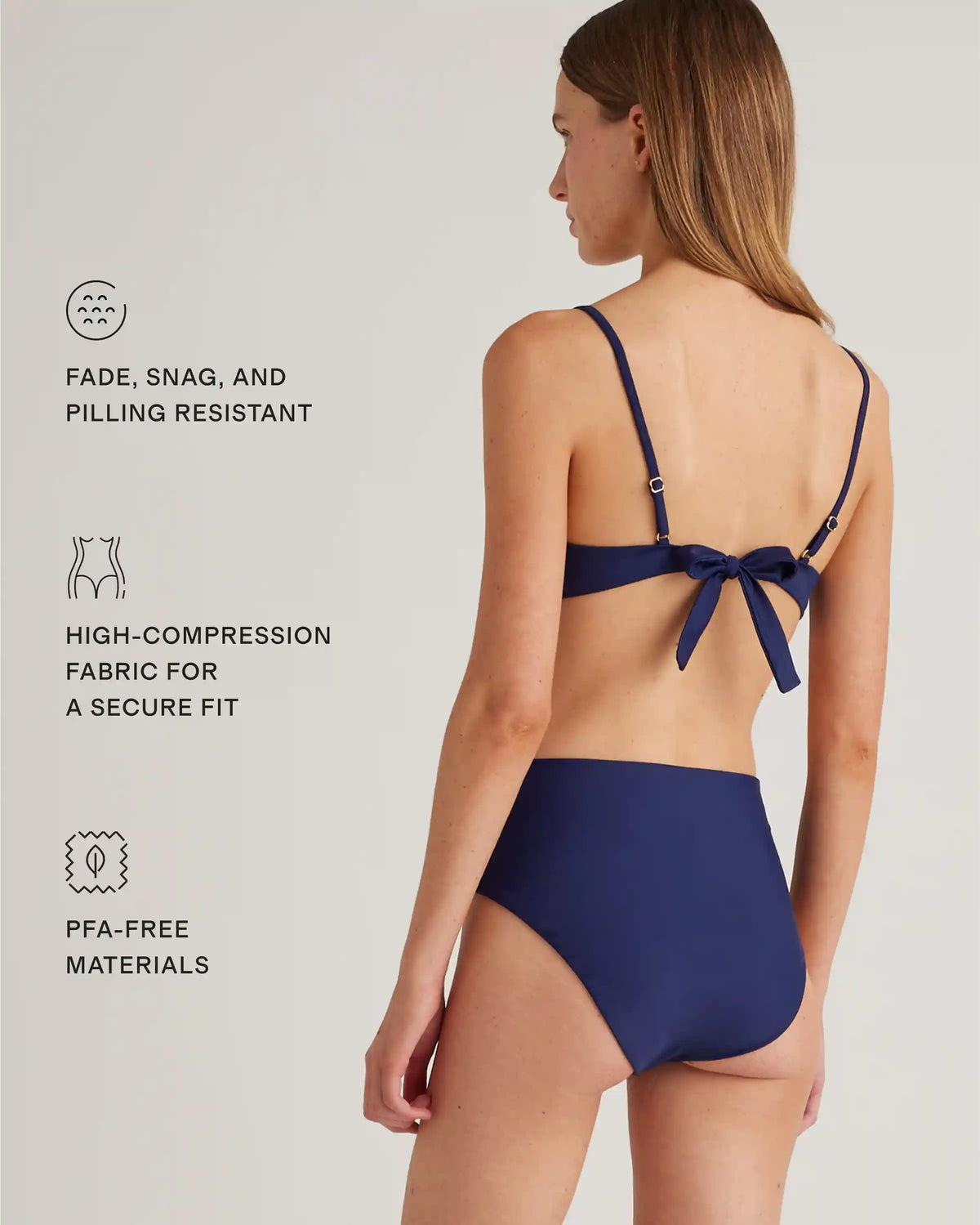Italian Scoop Neck Bikini Top