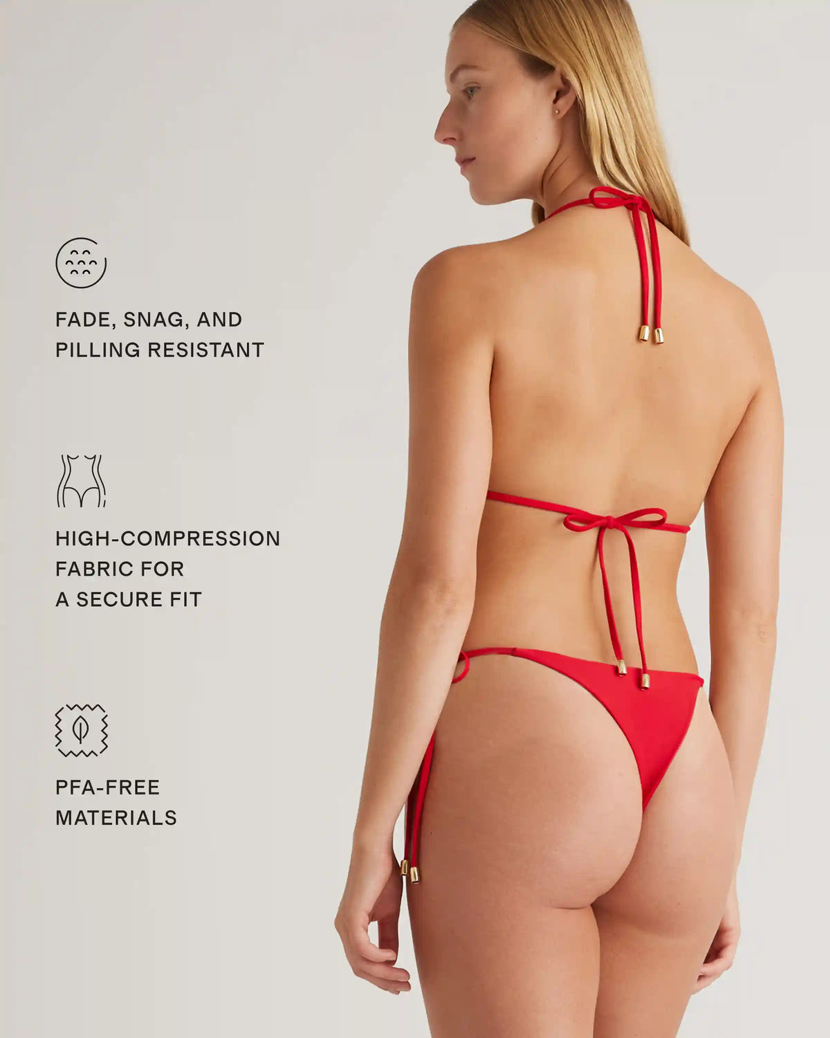 Italian Adjustable Side-Tie Bikini Bottom