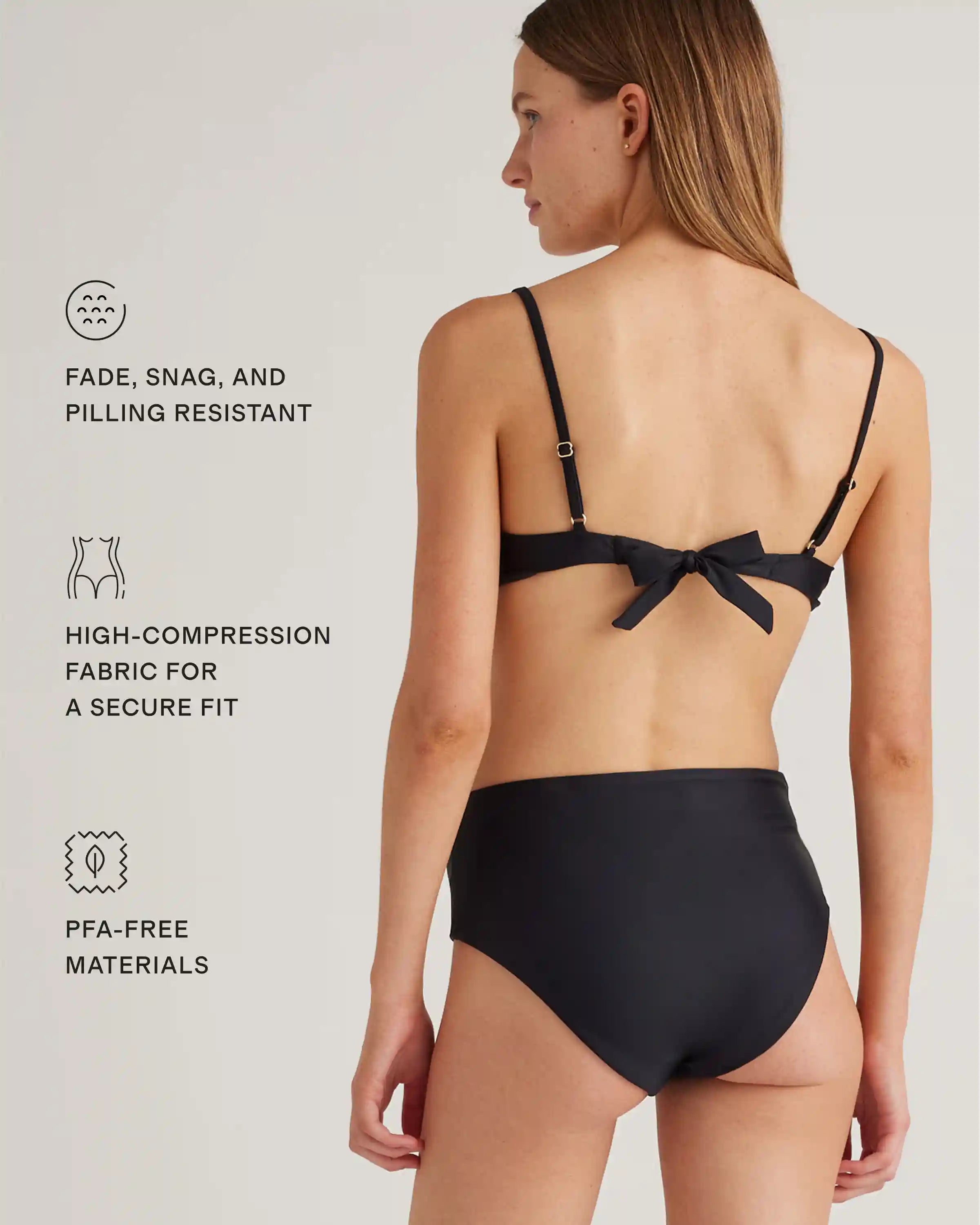 Italian High-Rise Bikini Bottom