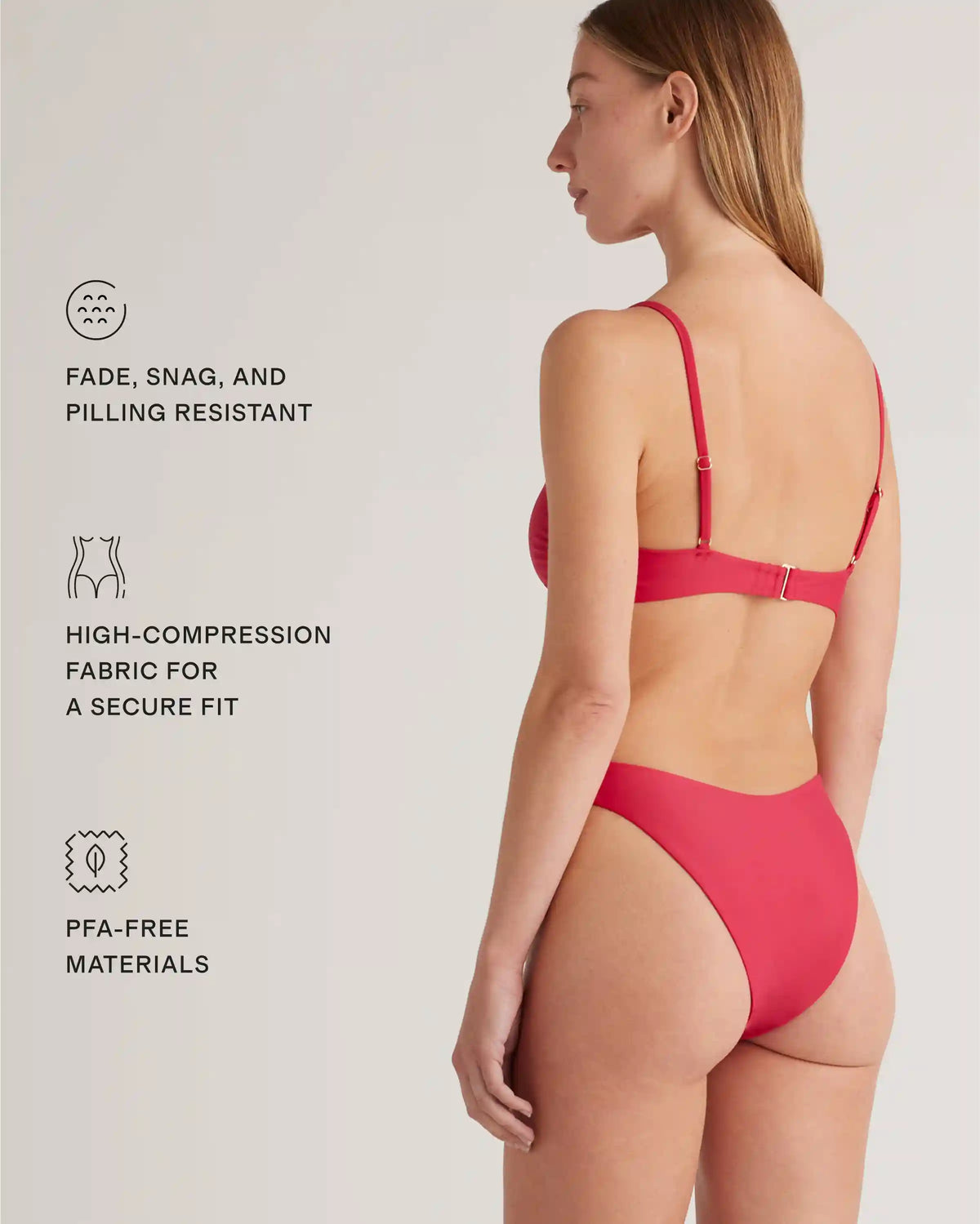 Italian High-Leg Bikini Bottom