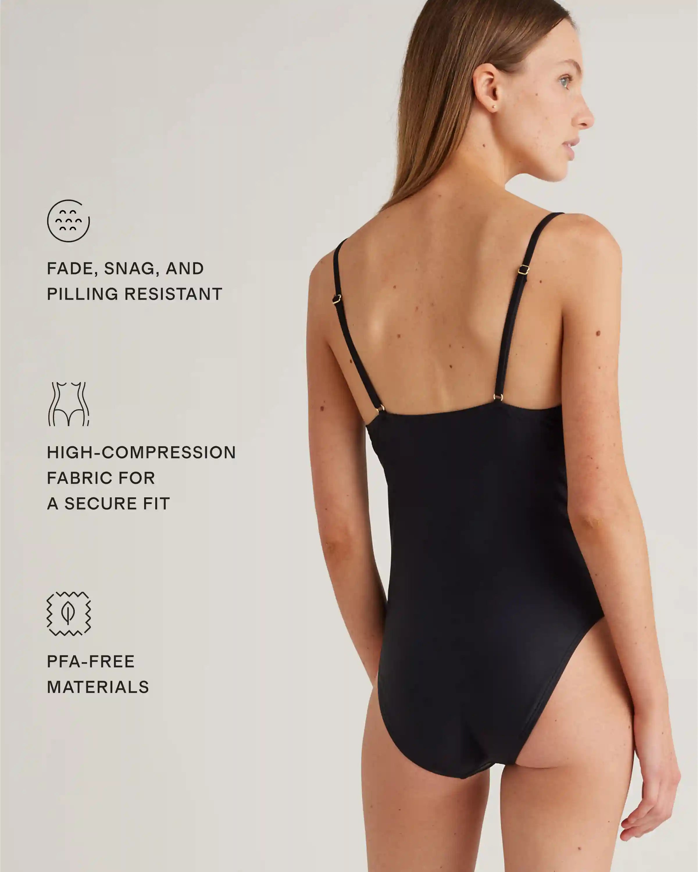 Italian Cami One-Piece Swimsuit
