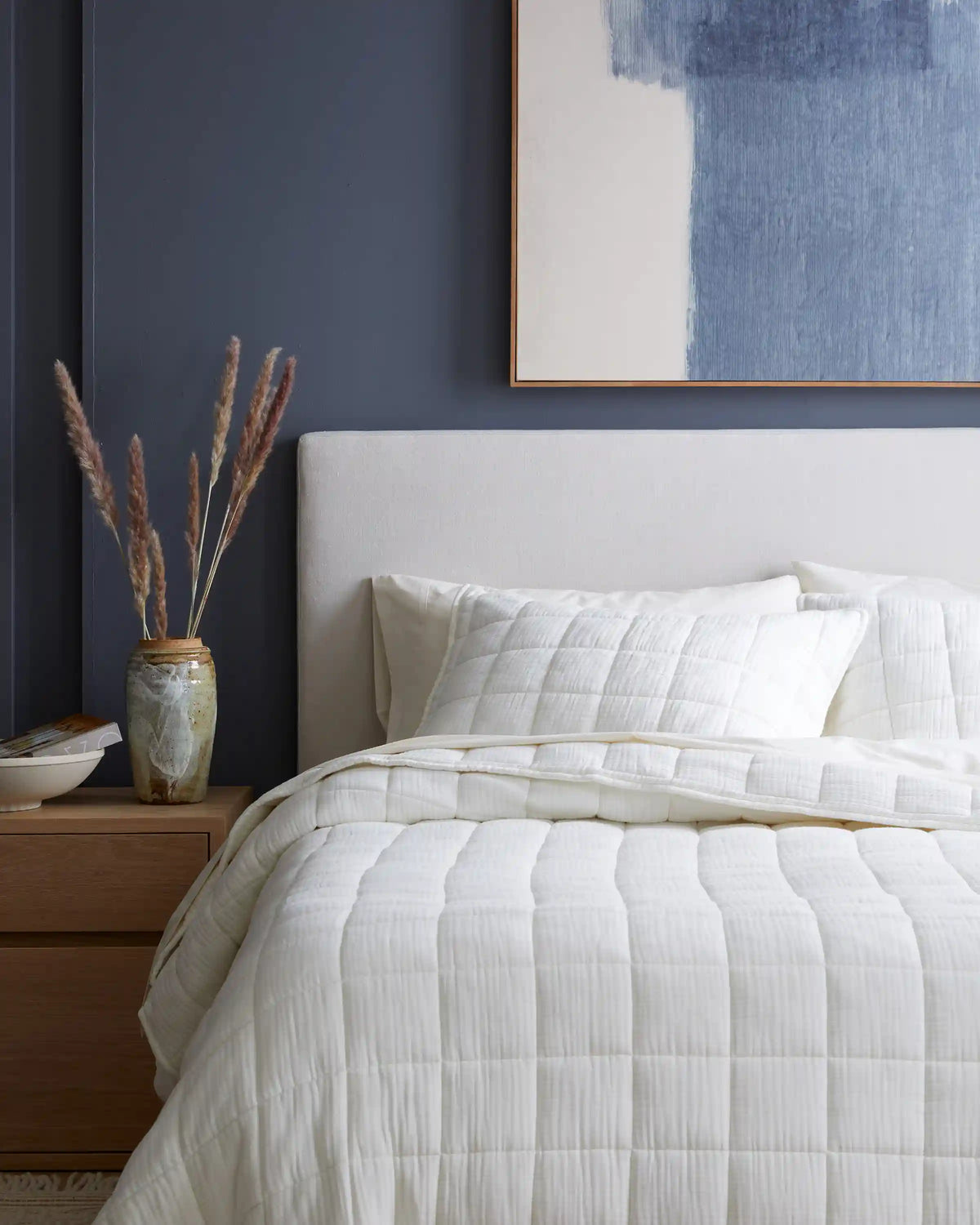 Organic Cotton Gauze Box Quilt Set