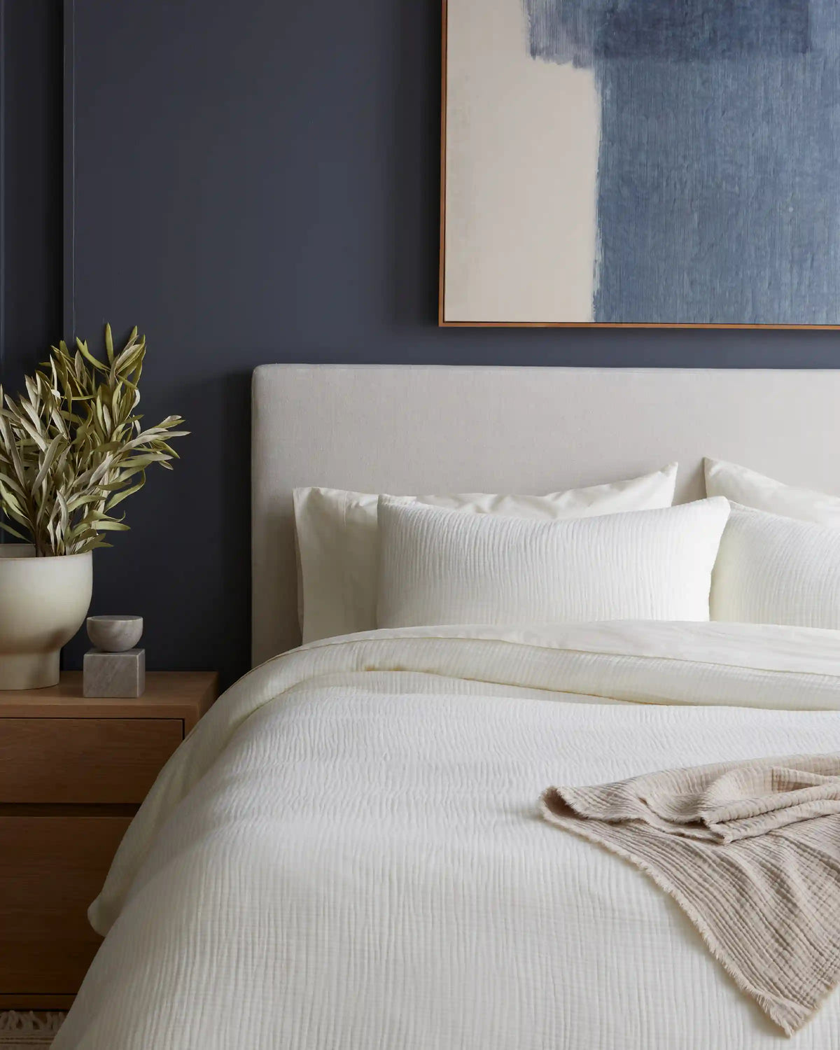 Organic Cotton Gauze Sham Set