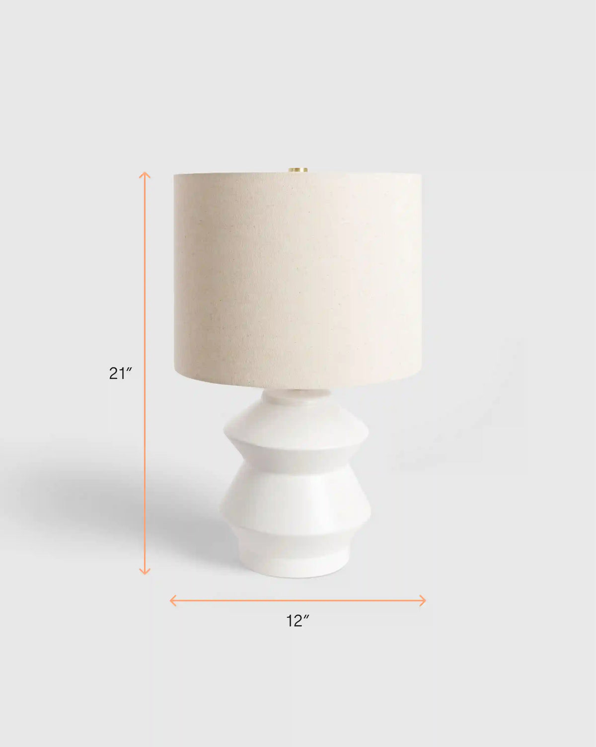 Geometric Ceramic Table Lamp